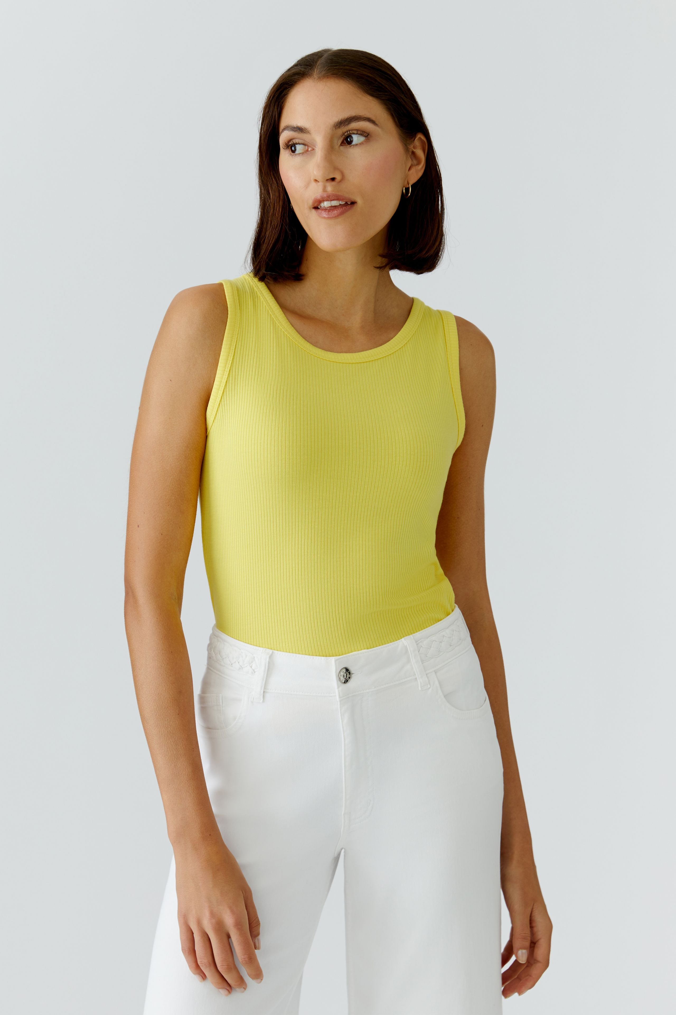 Oui Damen Tops Lemon Zest