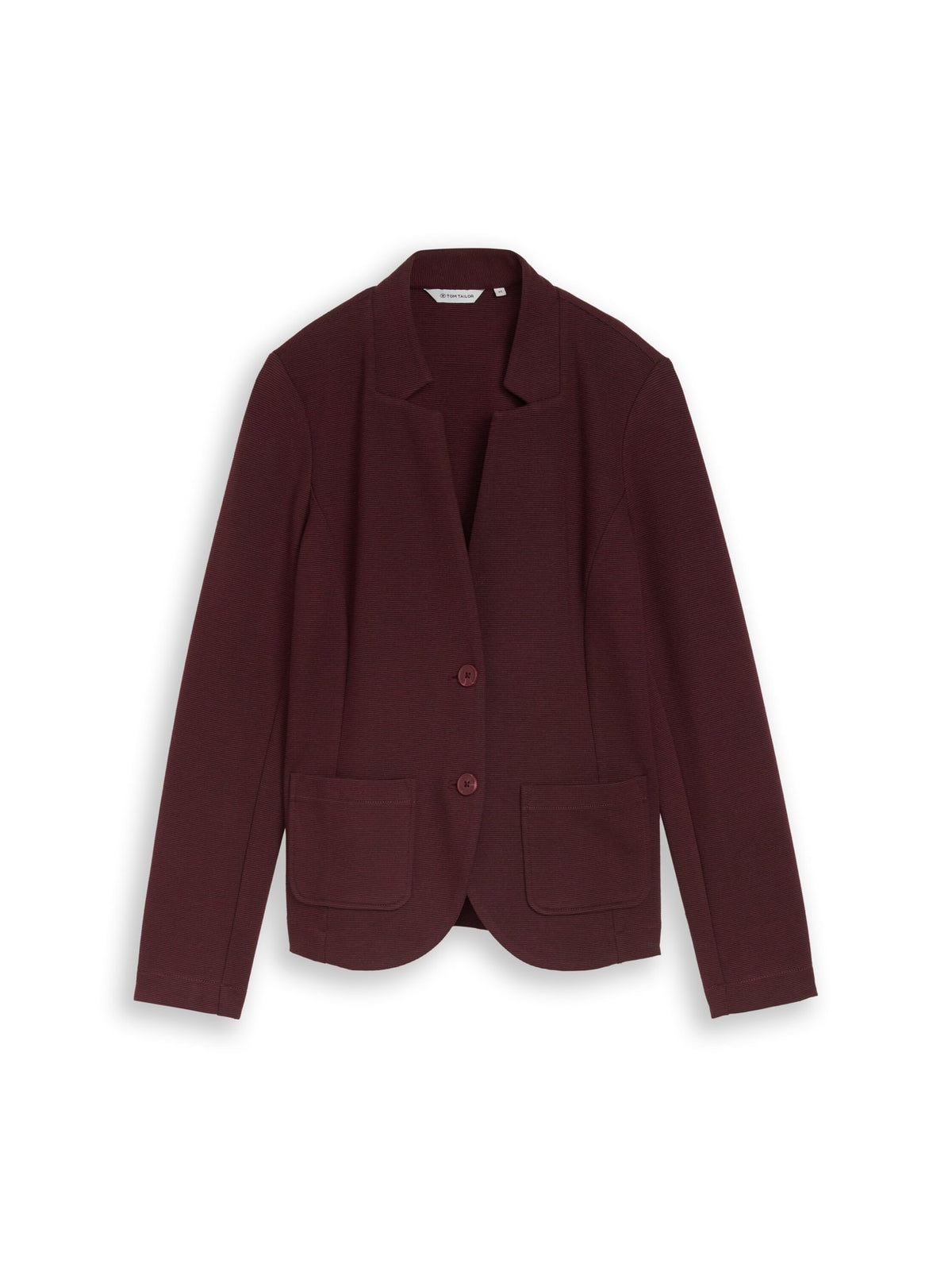Tom Tailor Damen Blazer Preppy Plum Mel