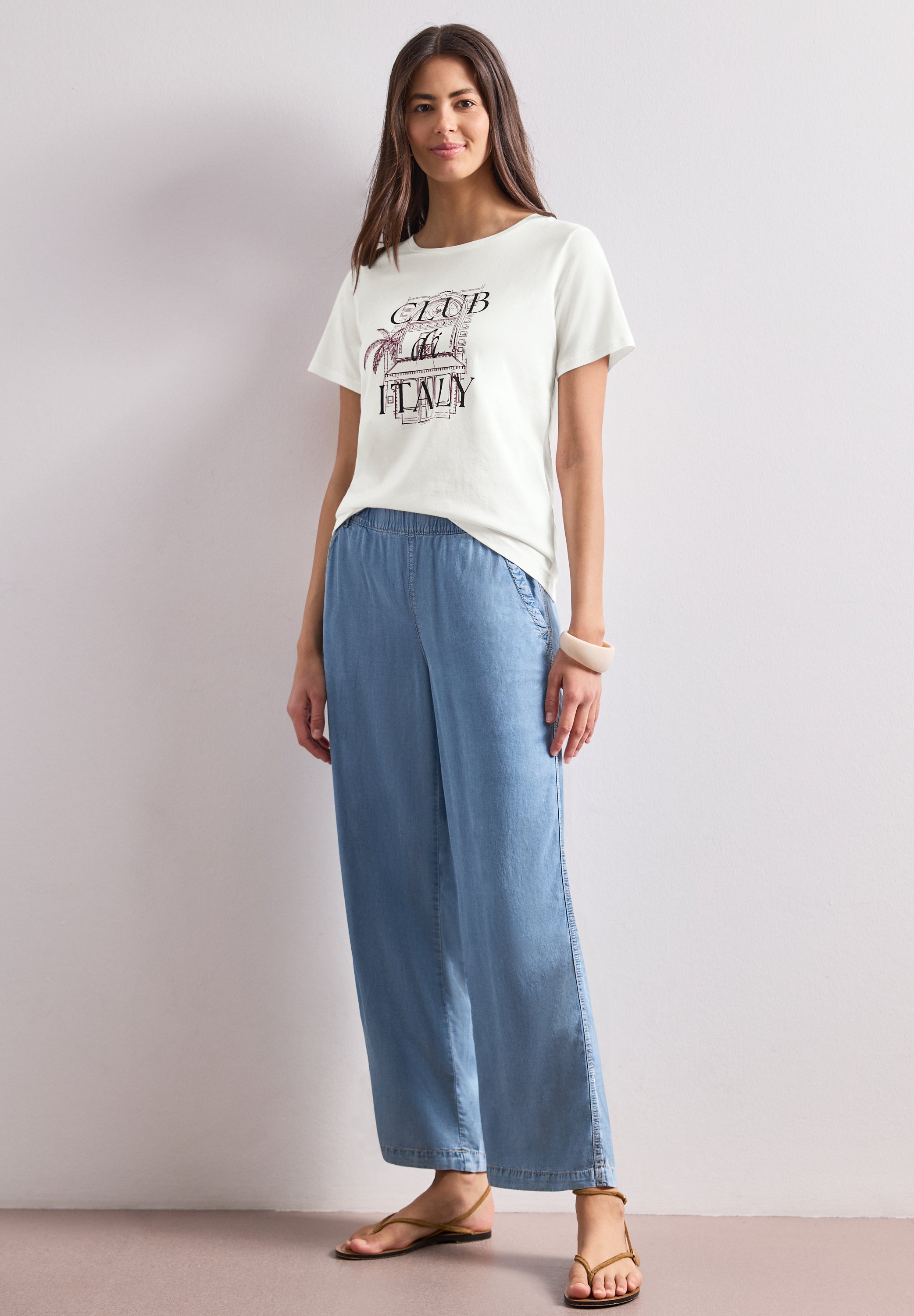 Street One Damen T-Shirts Off White