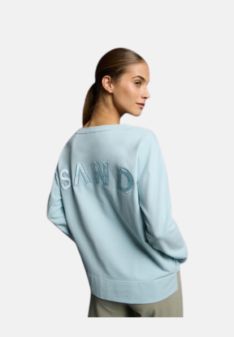 Elbsand Damen Sweatshirts  Blue Fog