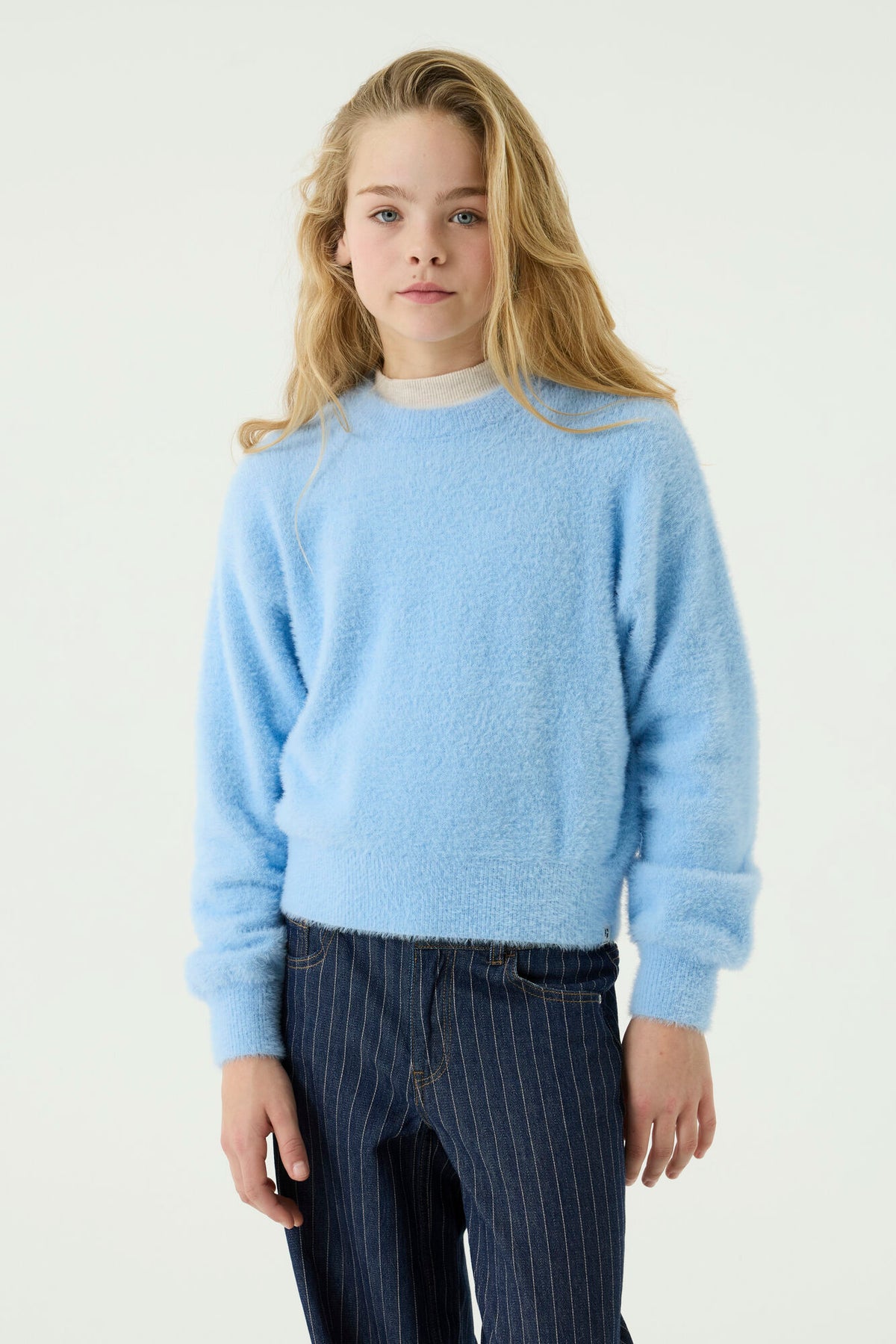 Garcia Mädchen Pullover & Strickjacken Alice Blue