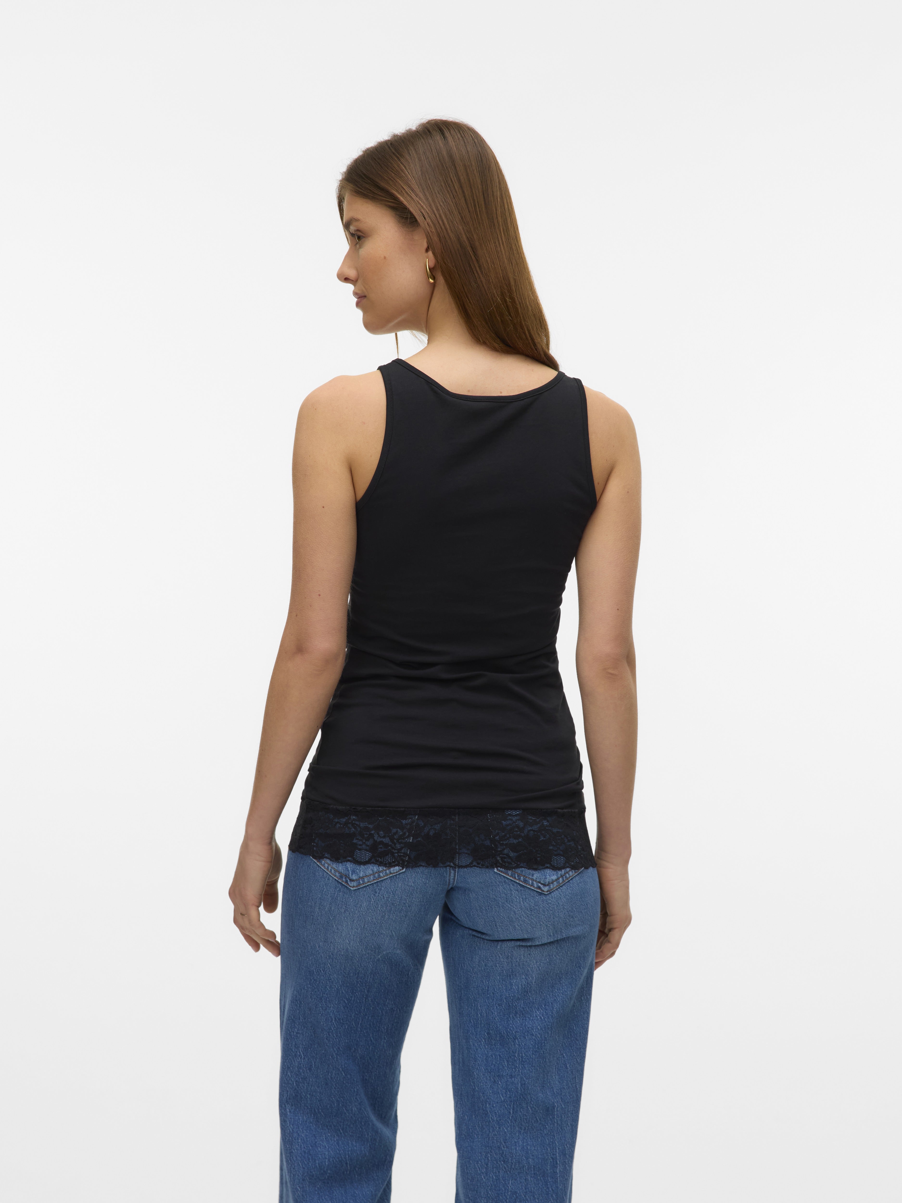 Vero Moda Damen Tops Black