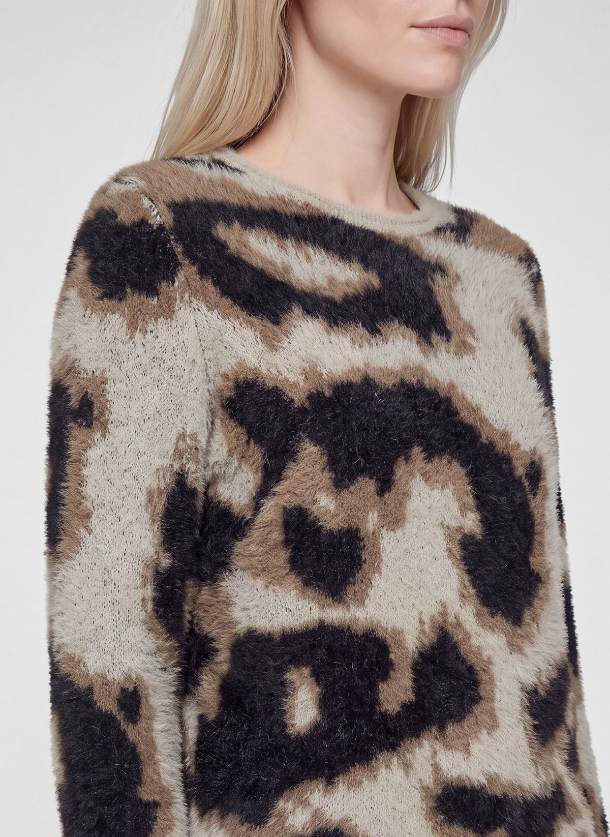 Rabe Damen Pullover Kiesel