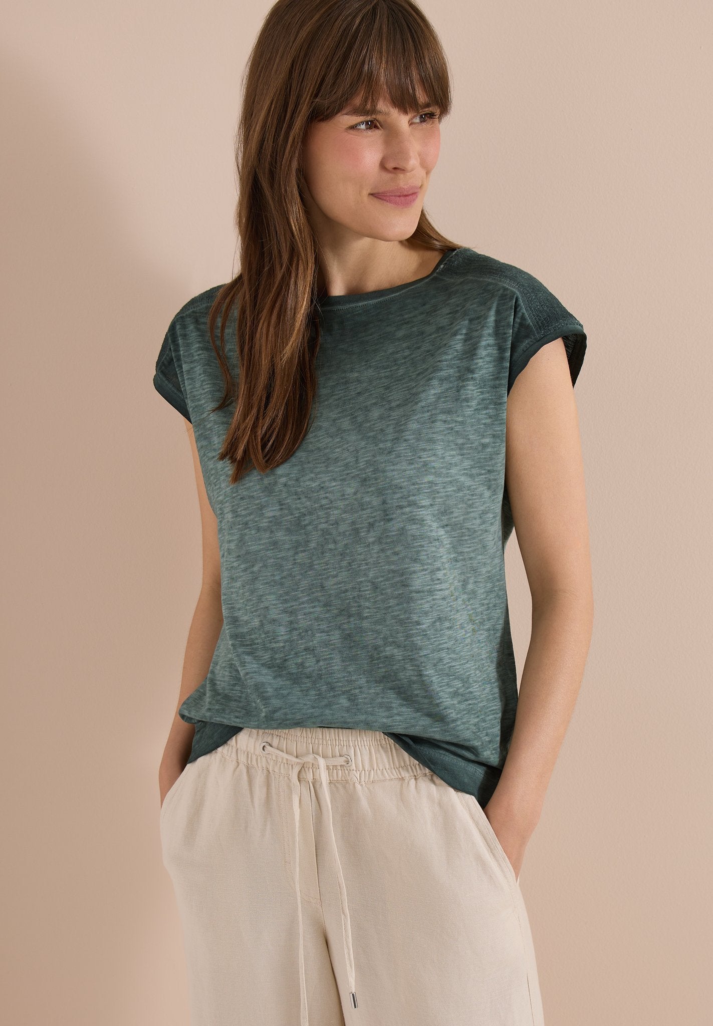 Cecil Damen T-Shirts  Palm Bree