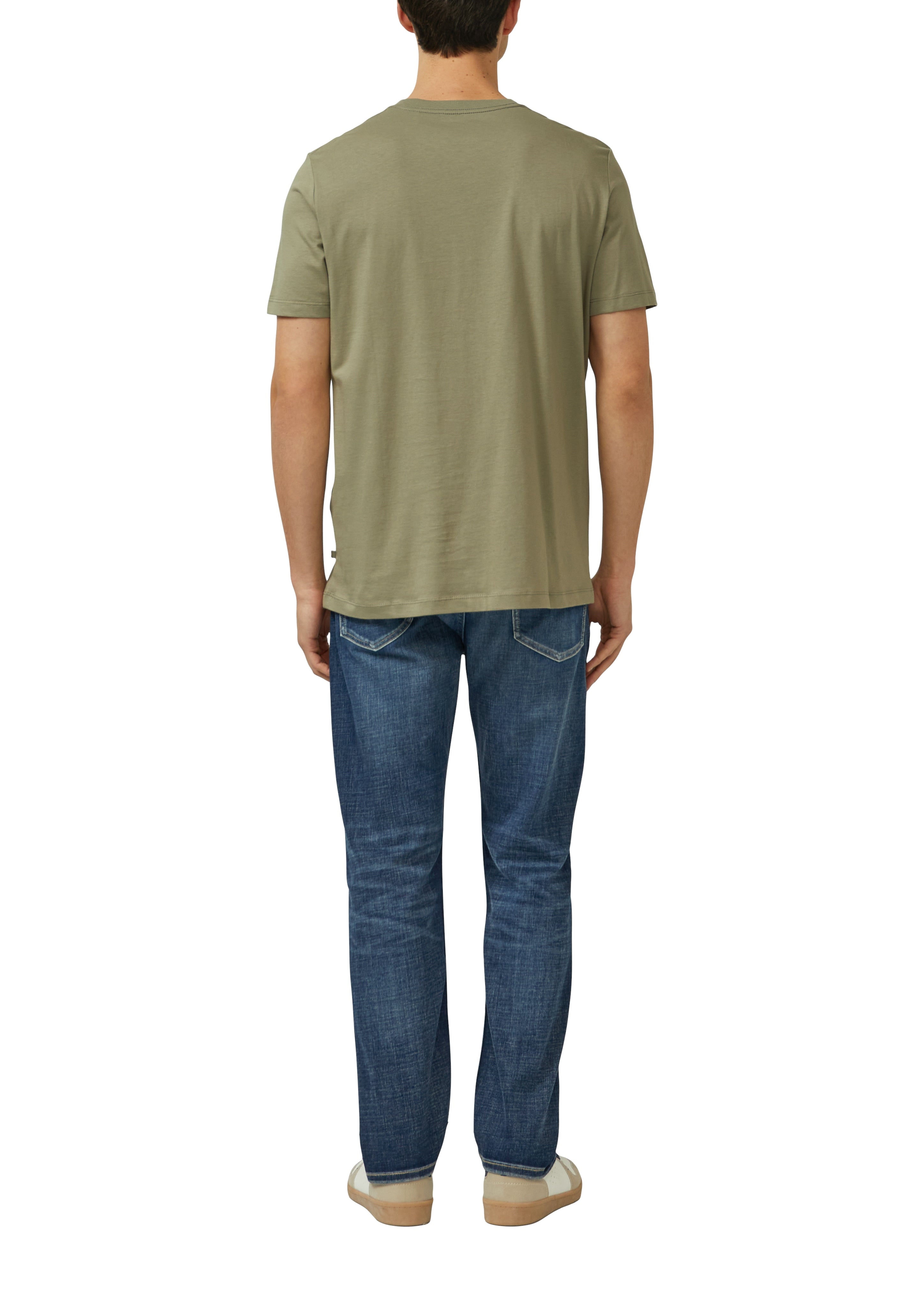 S. Oliver red Herren T-Shirts kurz Green