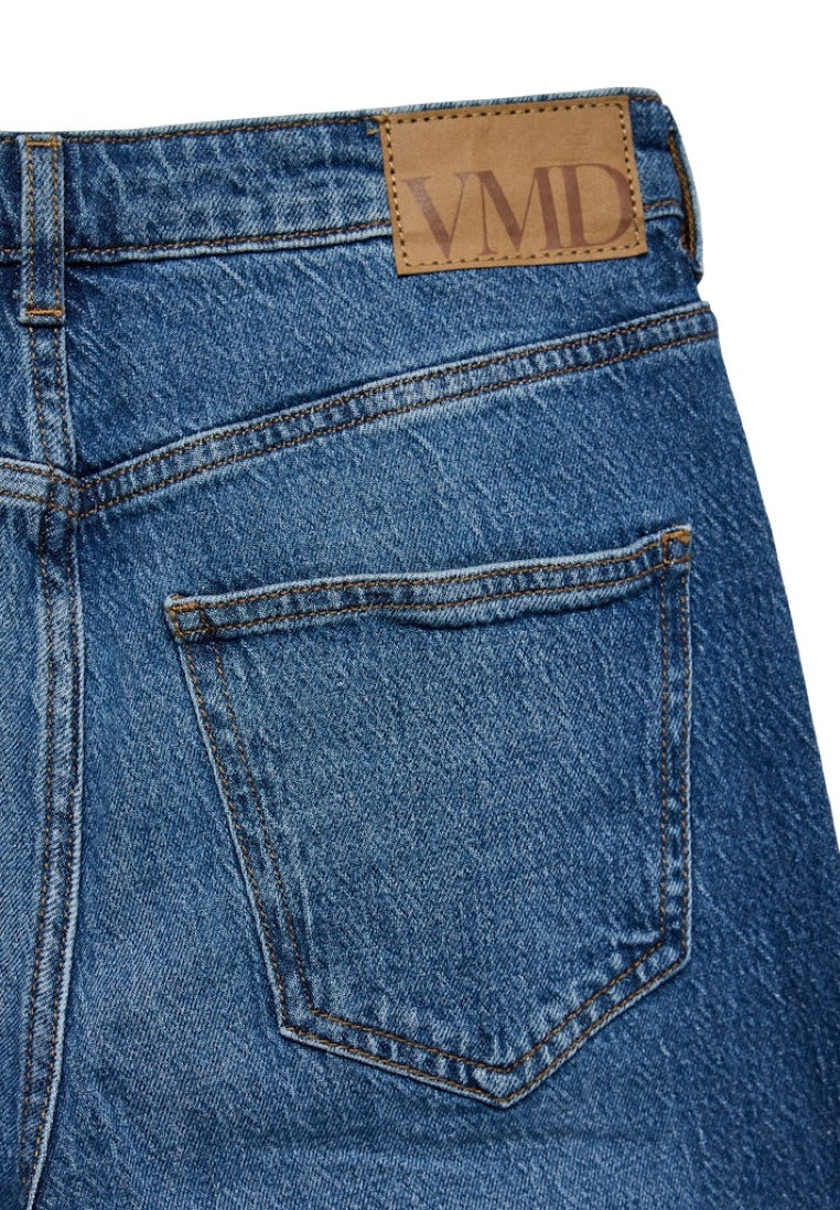 Vero Moda Damen Jeans Medium Blue Den