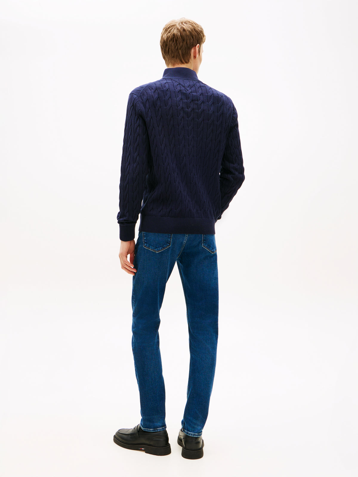 Tommy Hilfiger Herren Pullover Dw Blue