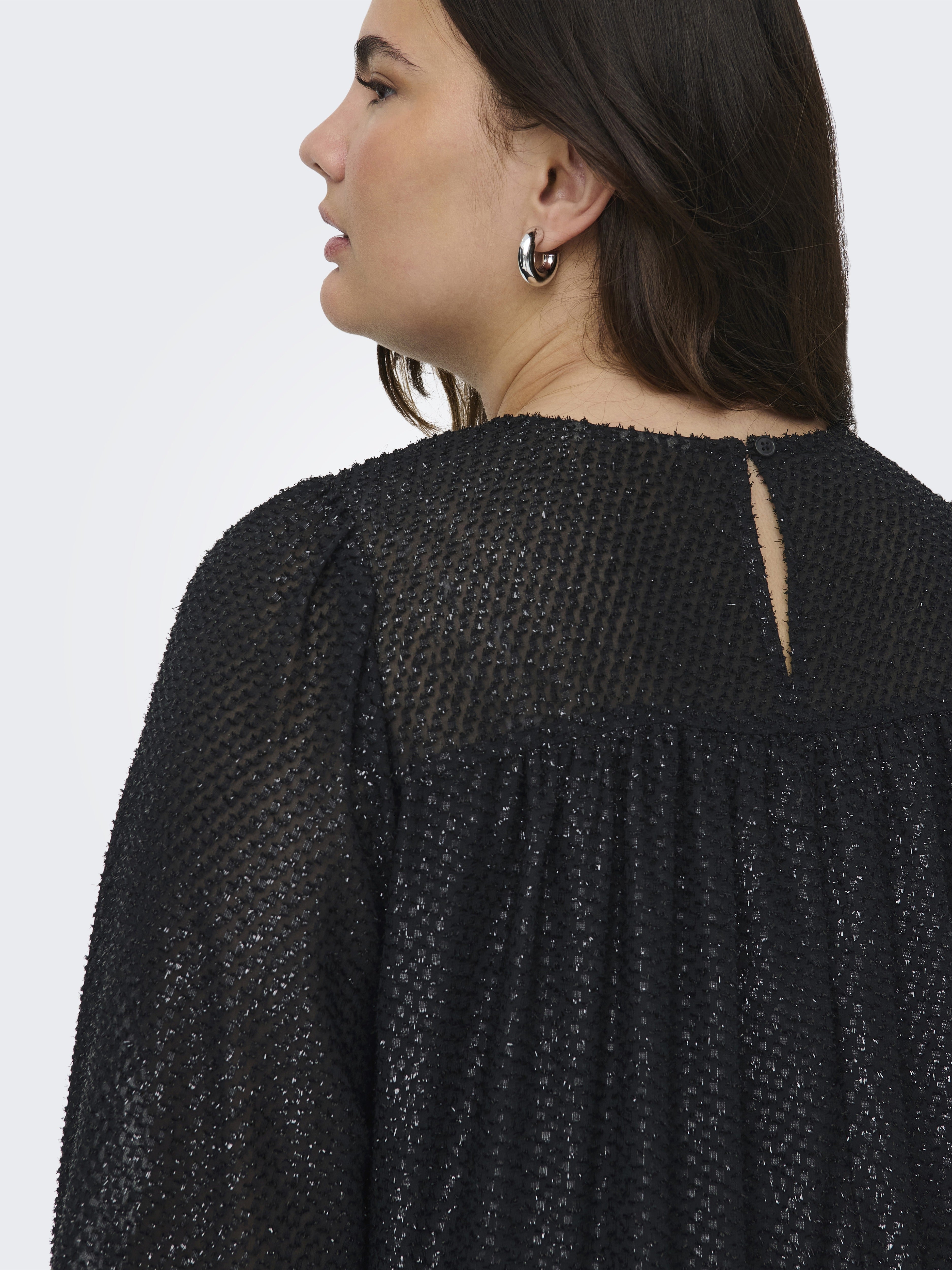 Only Caramkoma Damen Kleider Black