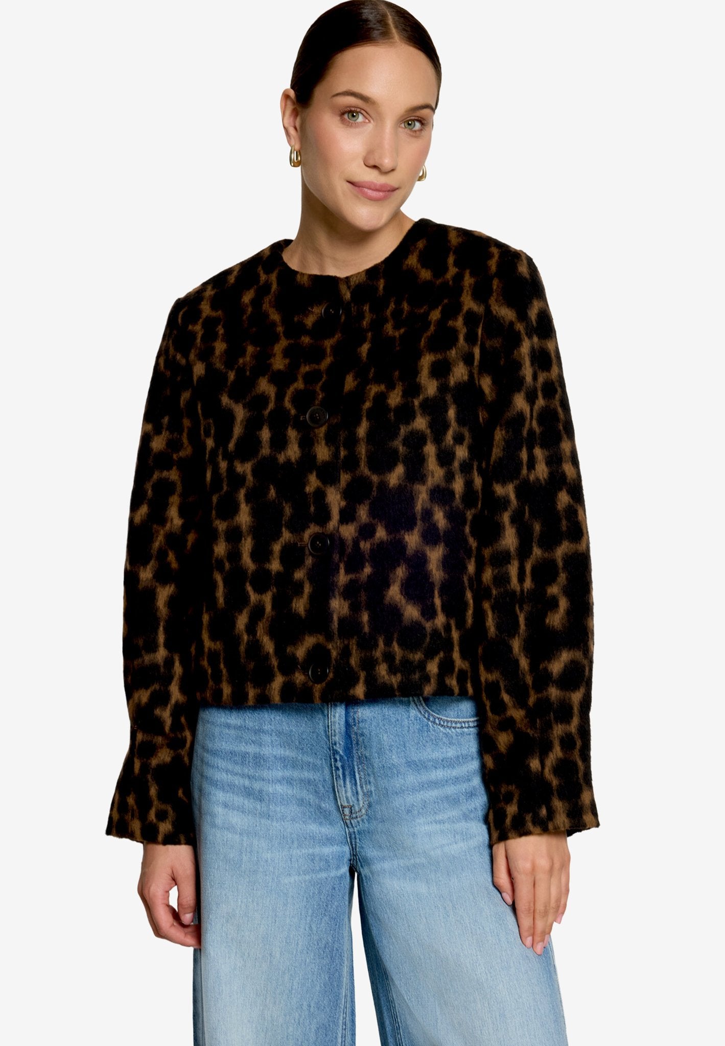 Zero Damen Blazer Brown/Black