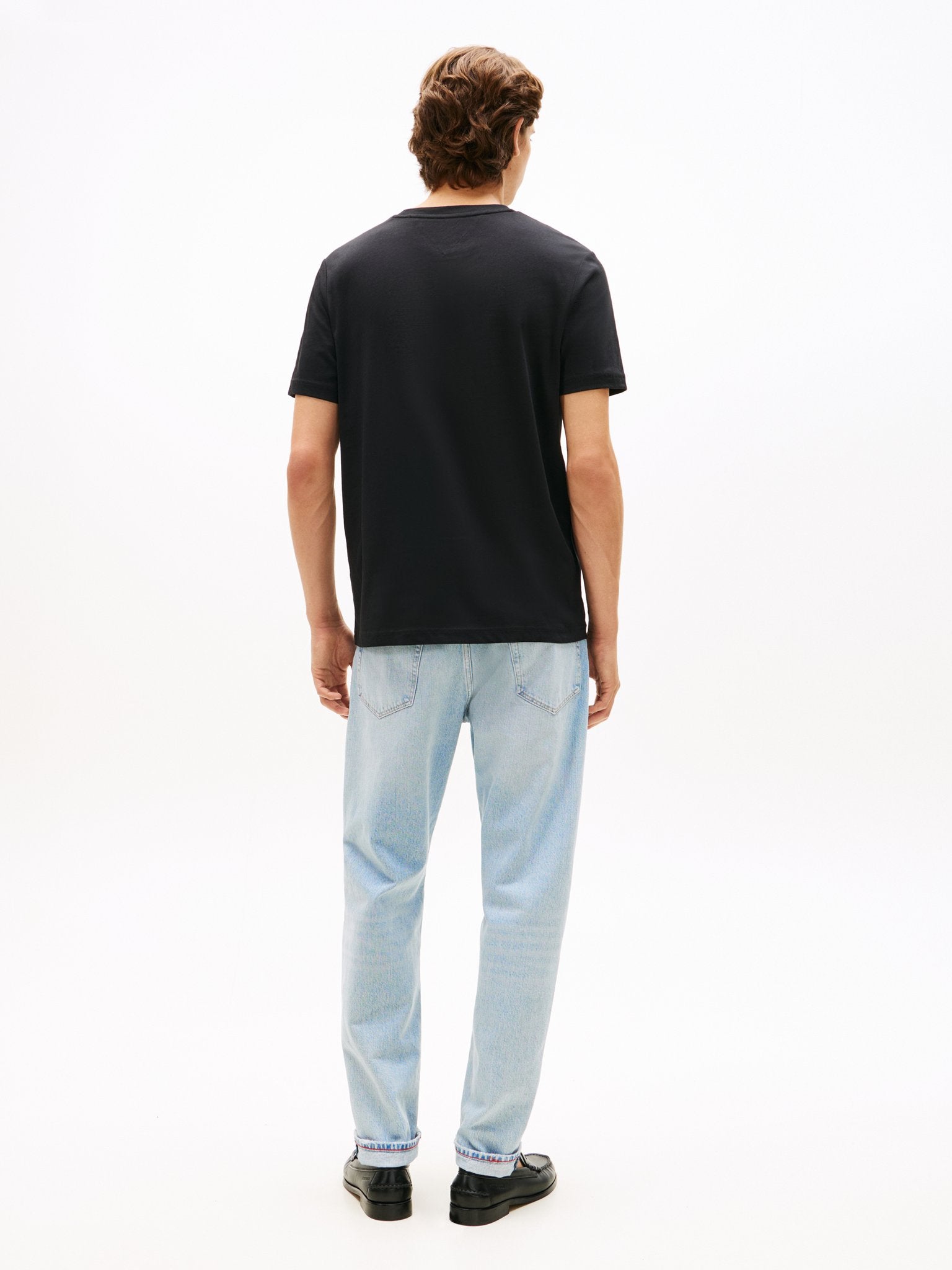 Tommy Hilfiger Herren T-Shirts kurz Bds Black