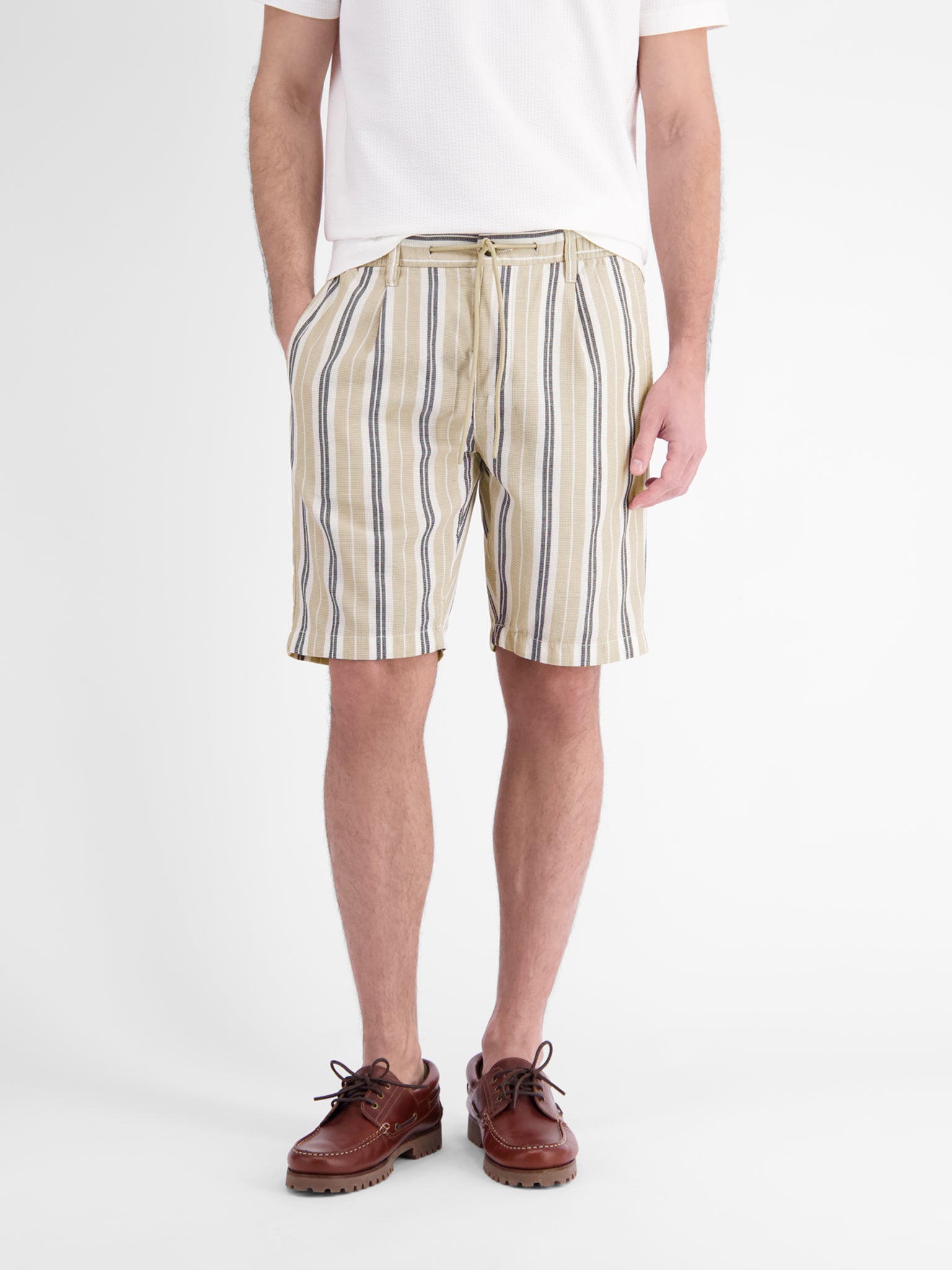 Lerros Herren Shorts Gravel Beige