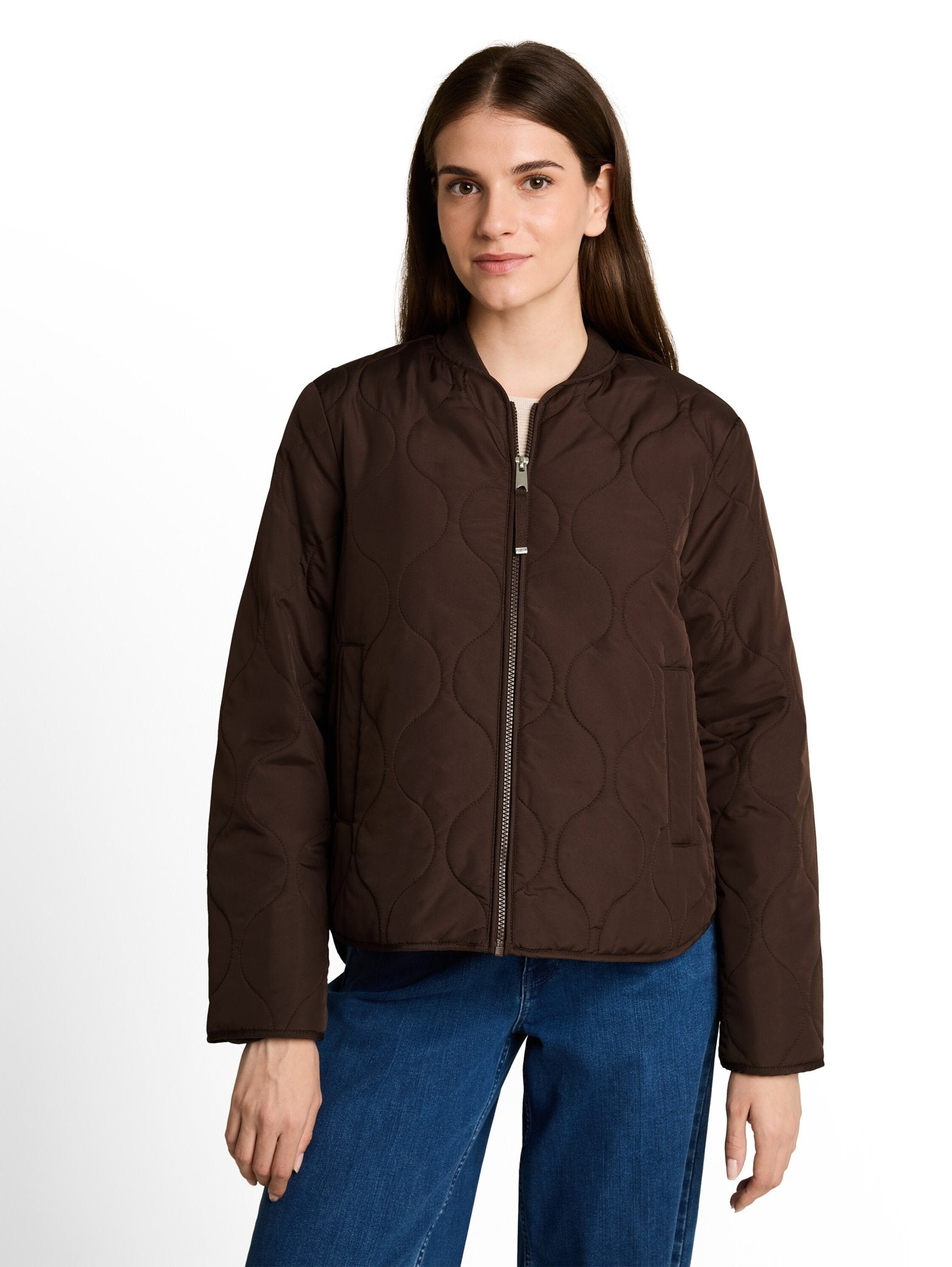 Tom Tailor Damen Jacken Java Dark Brown