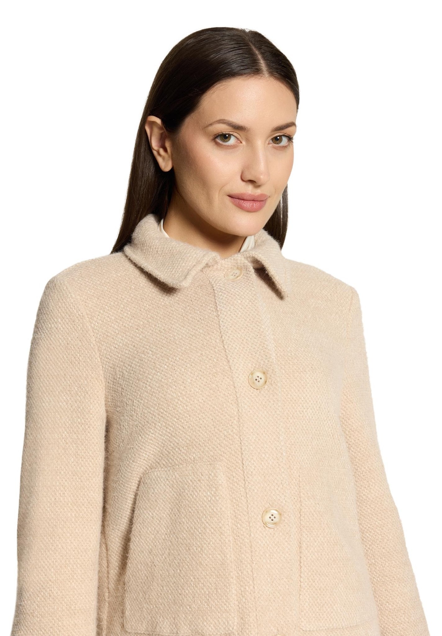 Cartoon Damen Blazer White Swan