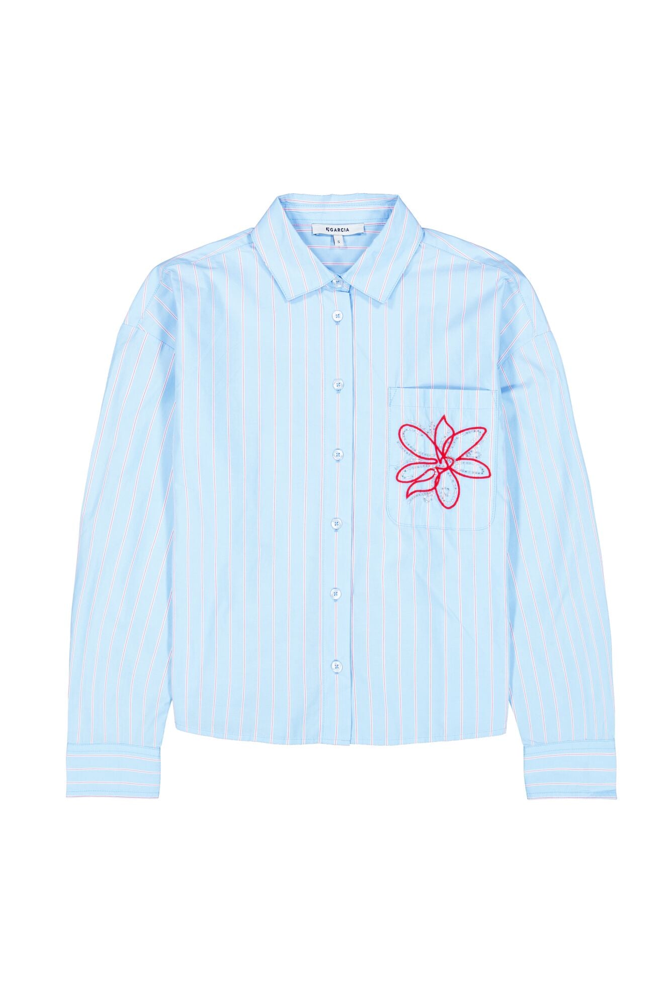 Garcia Damen Blusen Breeze Blue