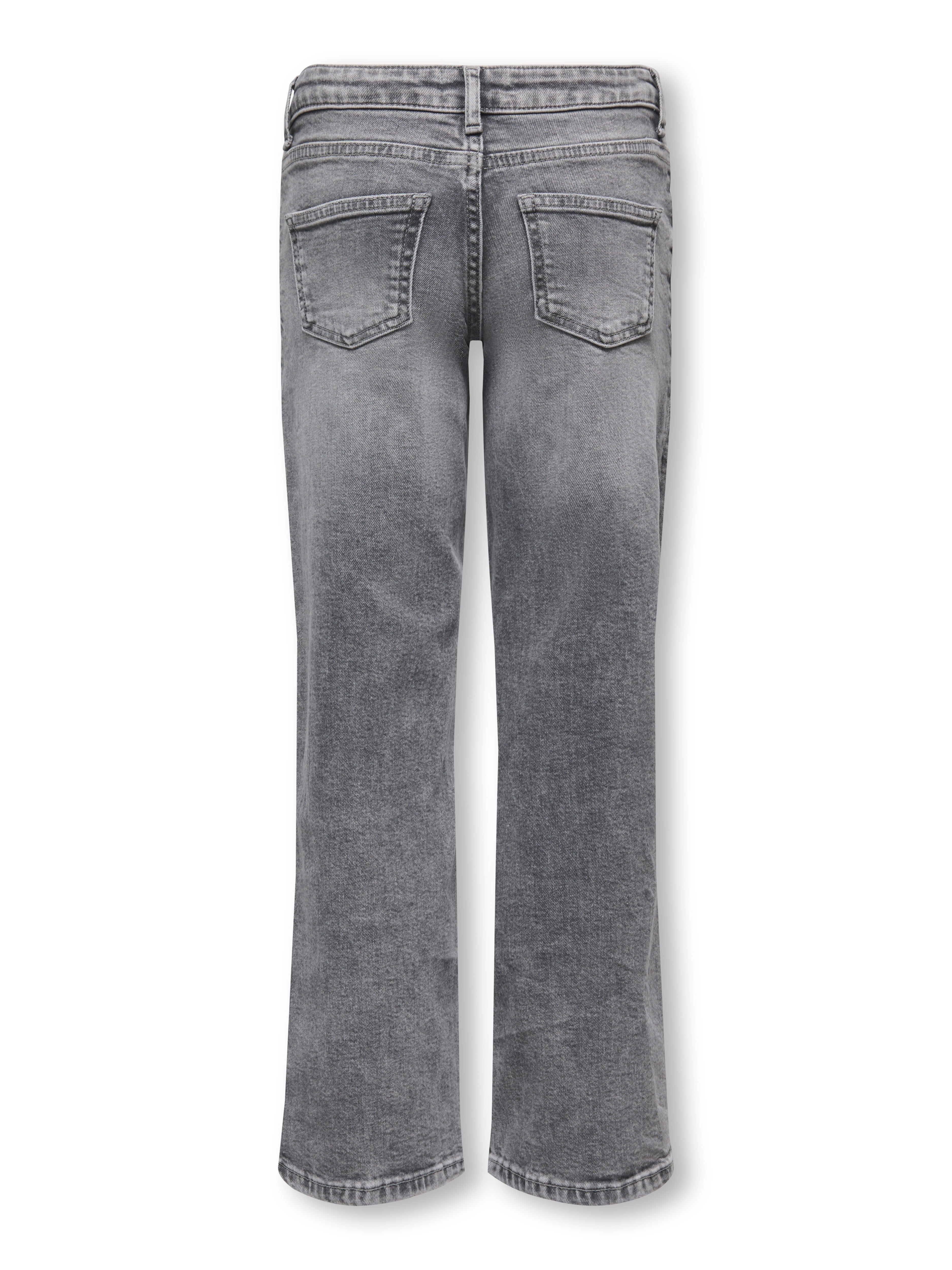Only Mädchen Hosen, Jeans & Leggings Light Grey Deni