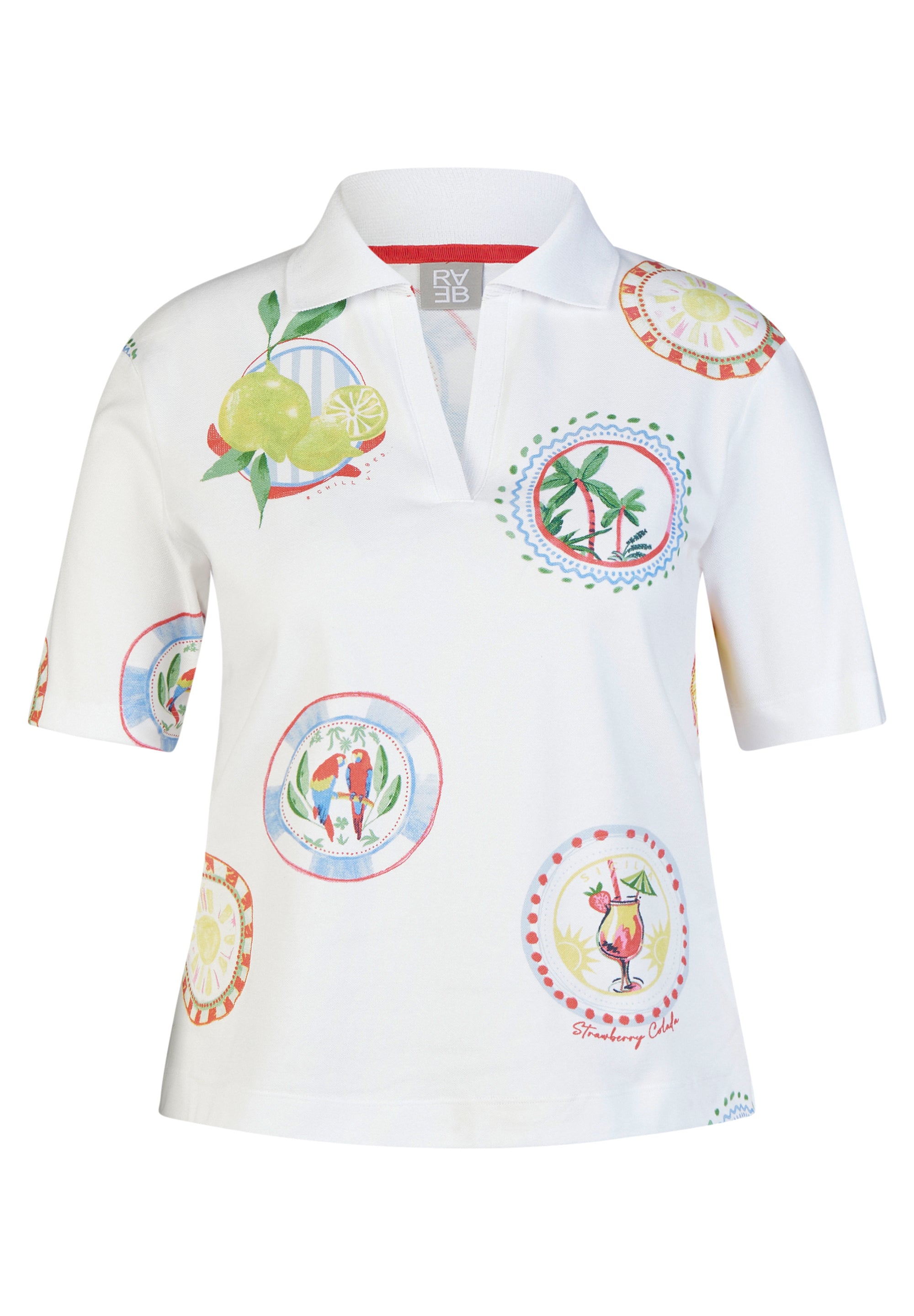 Rabe Damen T-Shirts Weiss