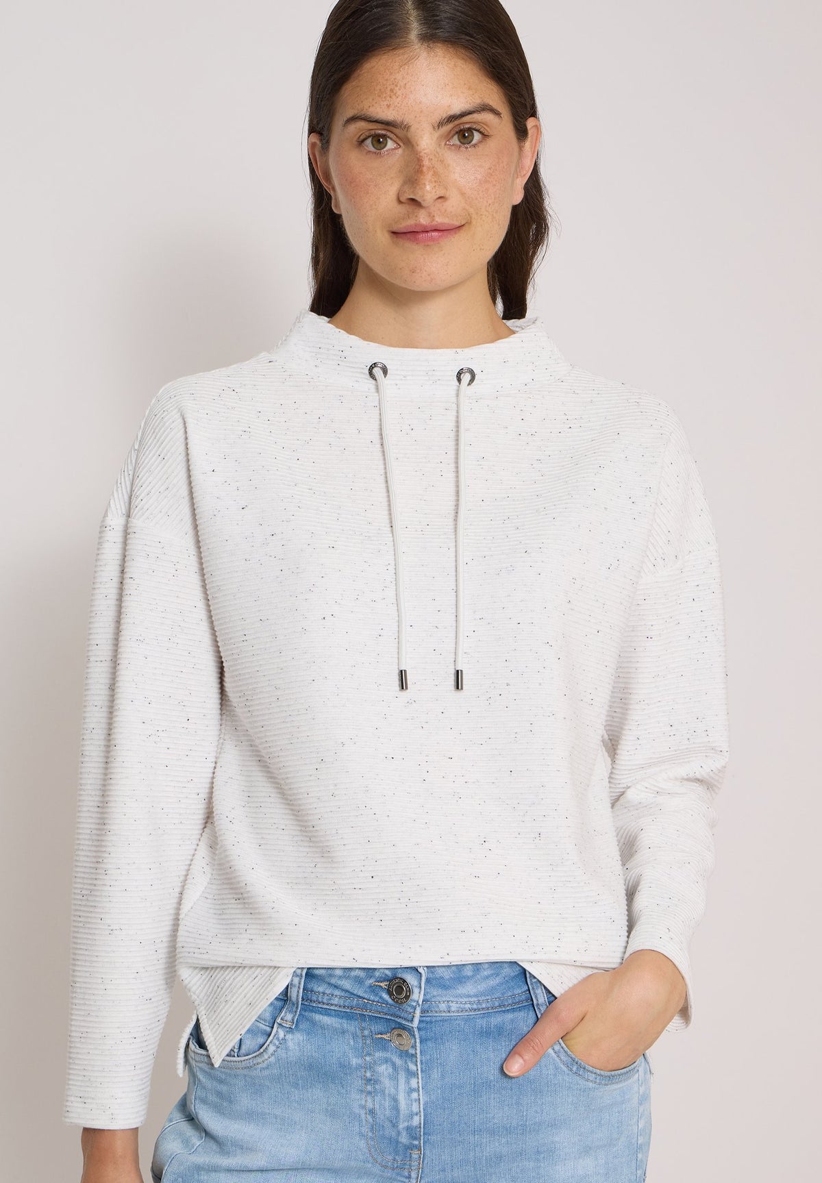 Cecil Damen T-Shirts  Light Gre