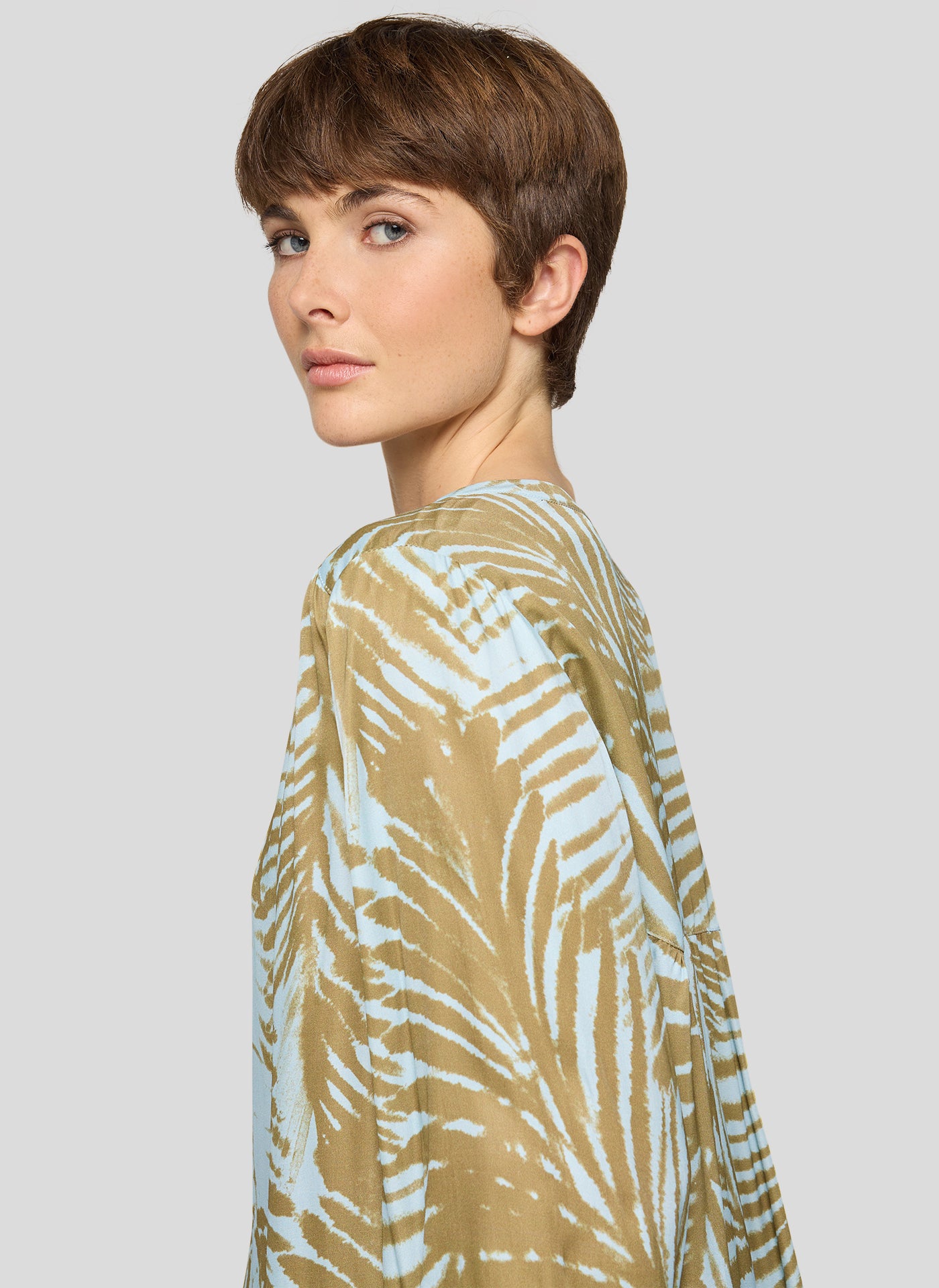 Rabe Damen Blusen Himmelblau