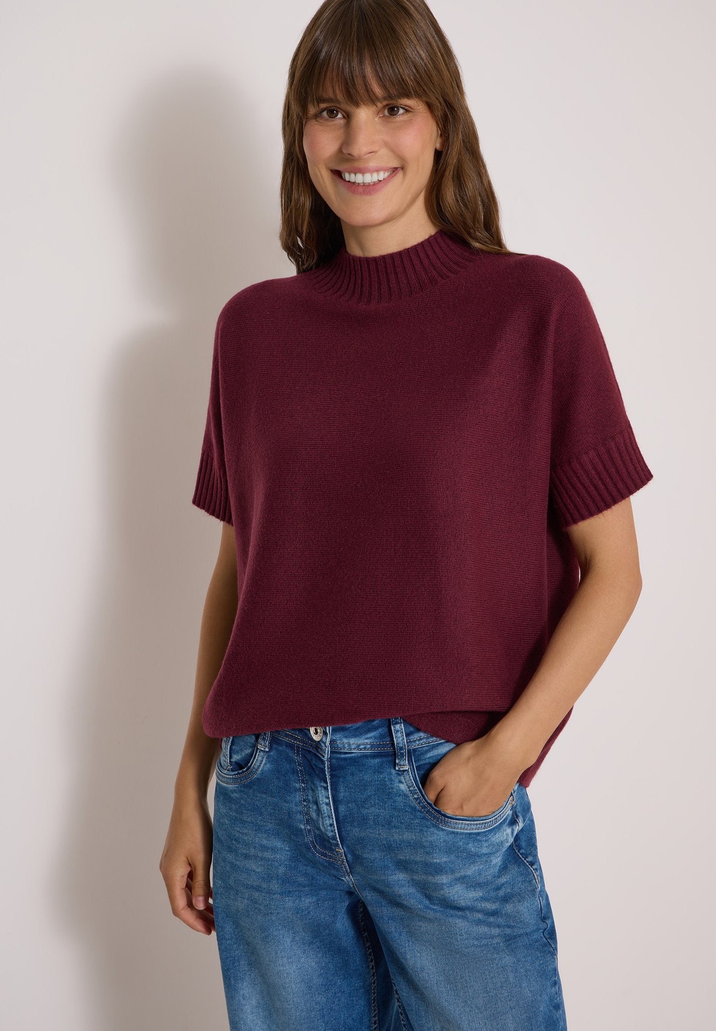 Cecil Damen Pullover  Red Wine