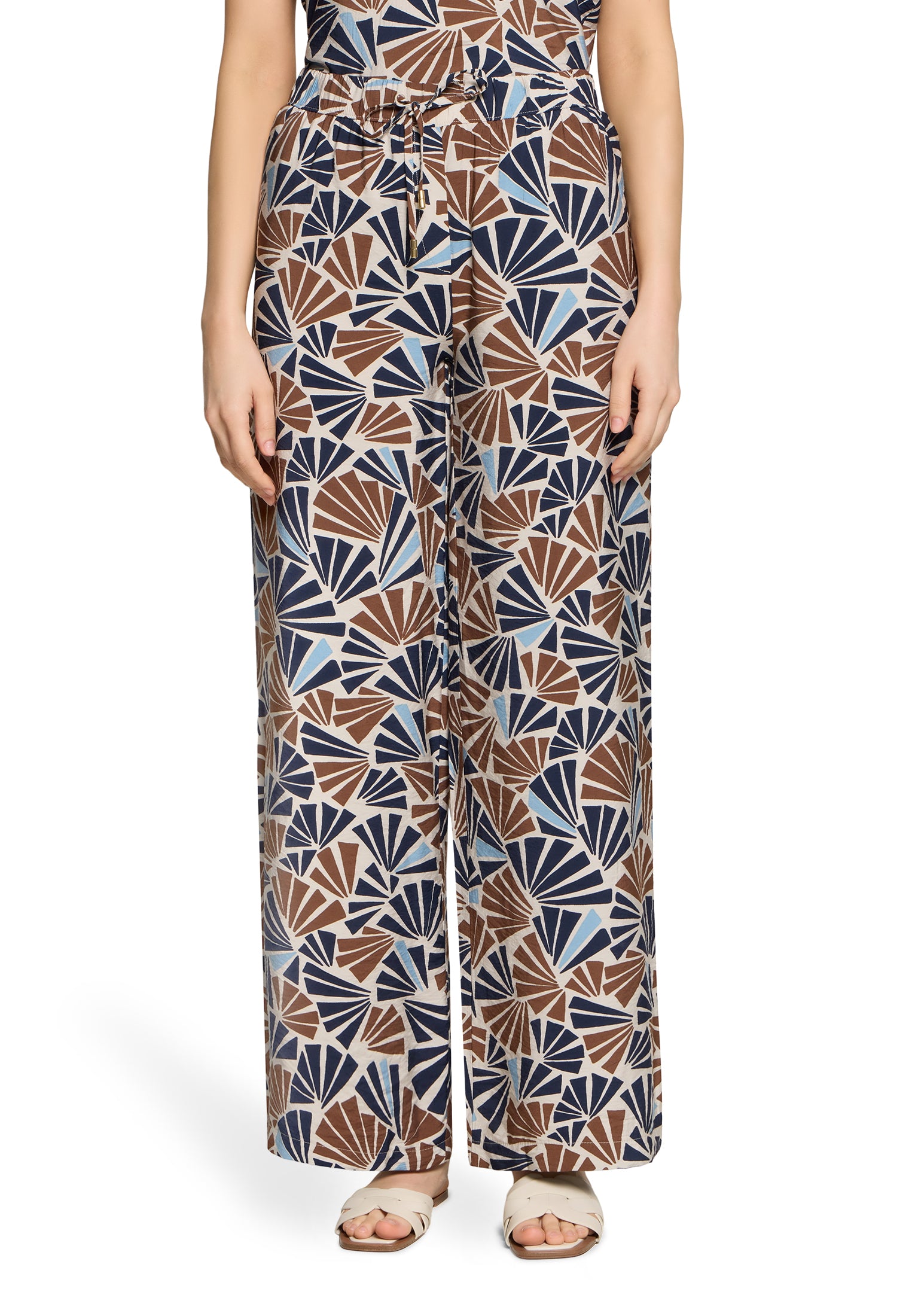 Betty & Co Damen Hosen Nature/Brown