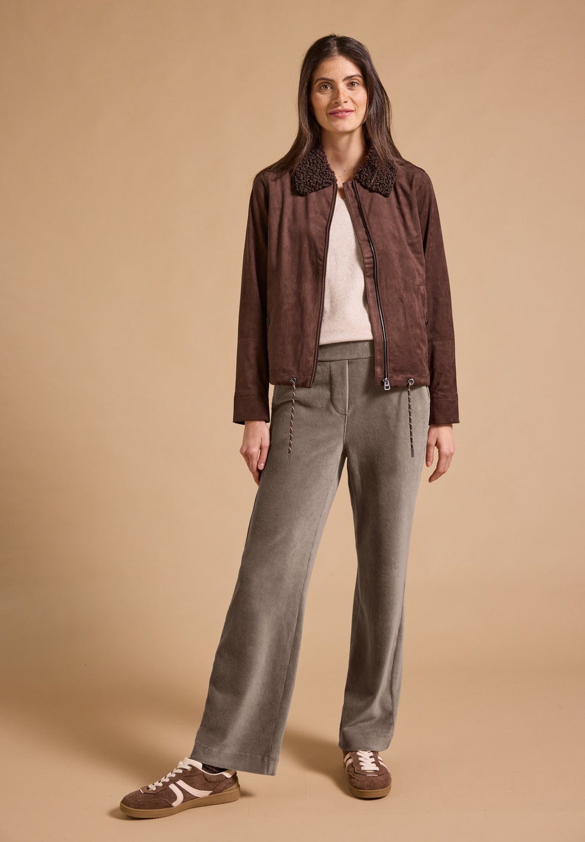Cecil Damen Hosen  Earthy Ta
