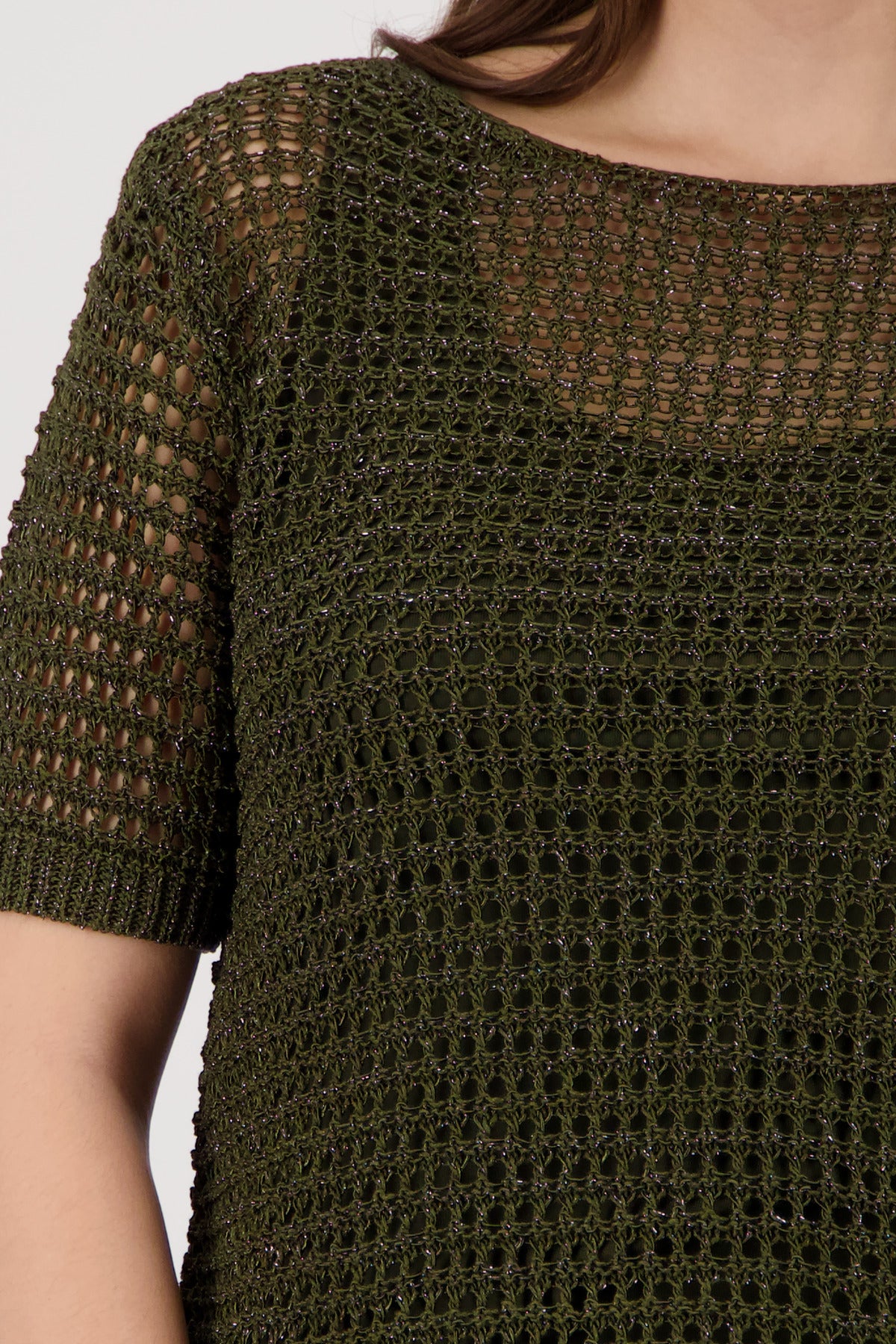 Monari Damen Pullover Olive
