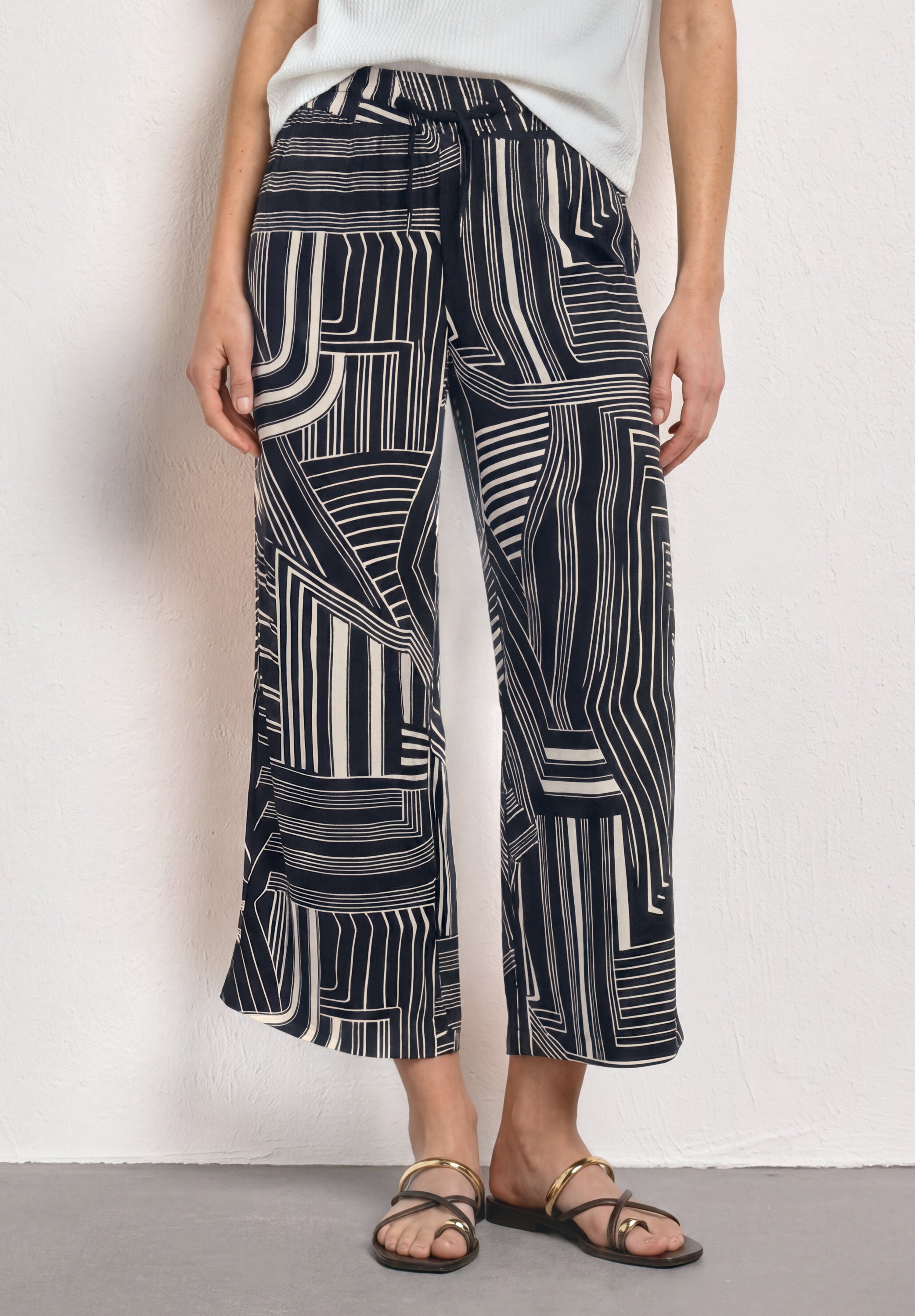 Street One Damen Hosen  Darkest B