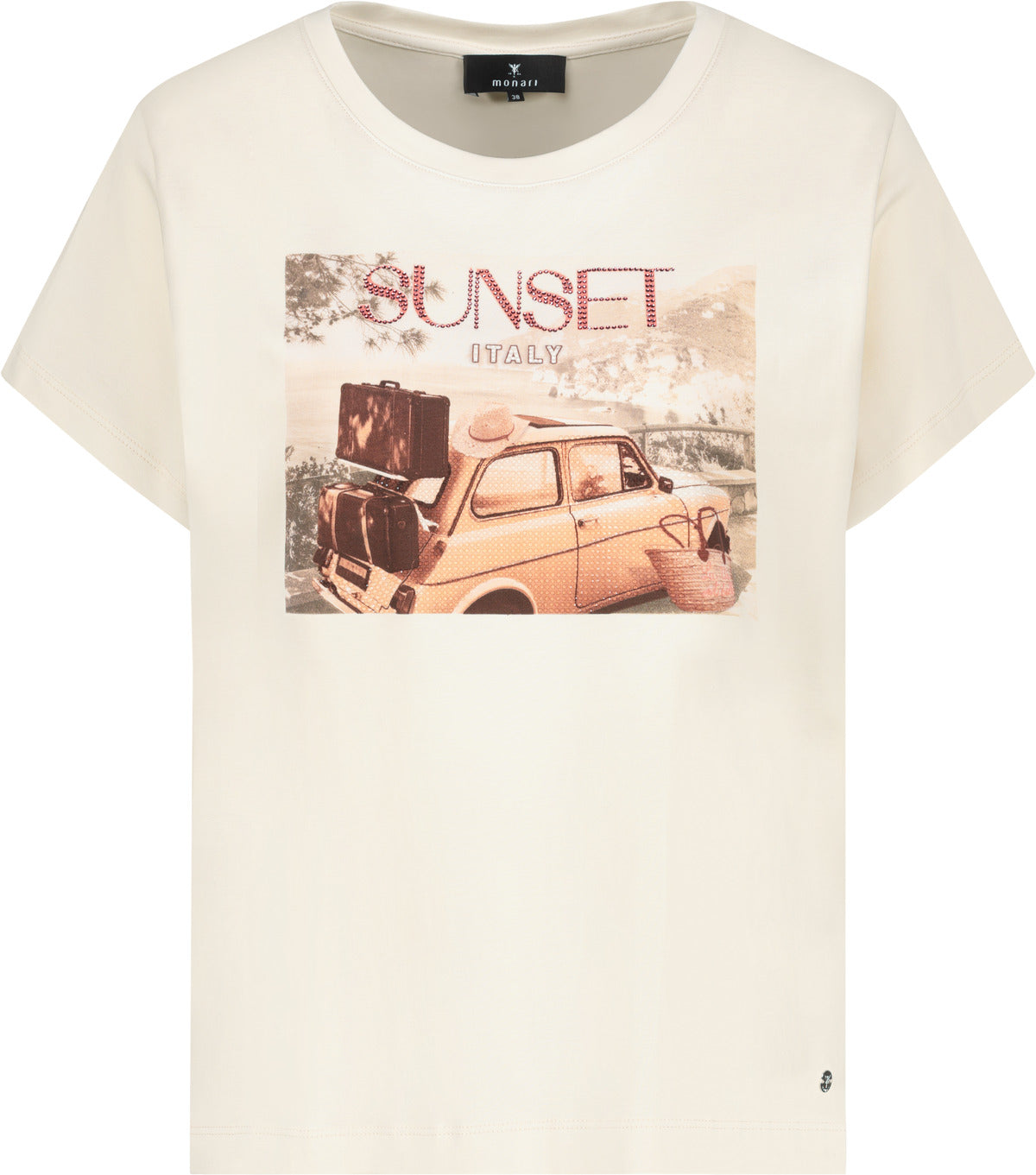 Monari Damen T-Shirts  Marble