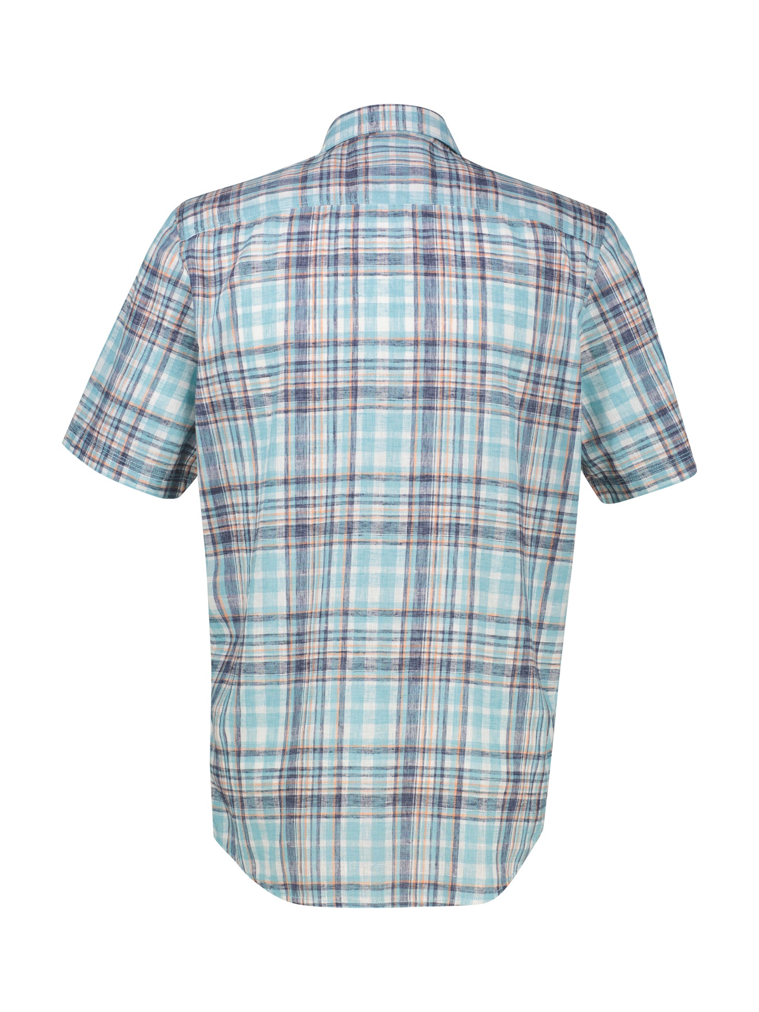 Lerros Herren Hemden kurz Reef Blue