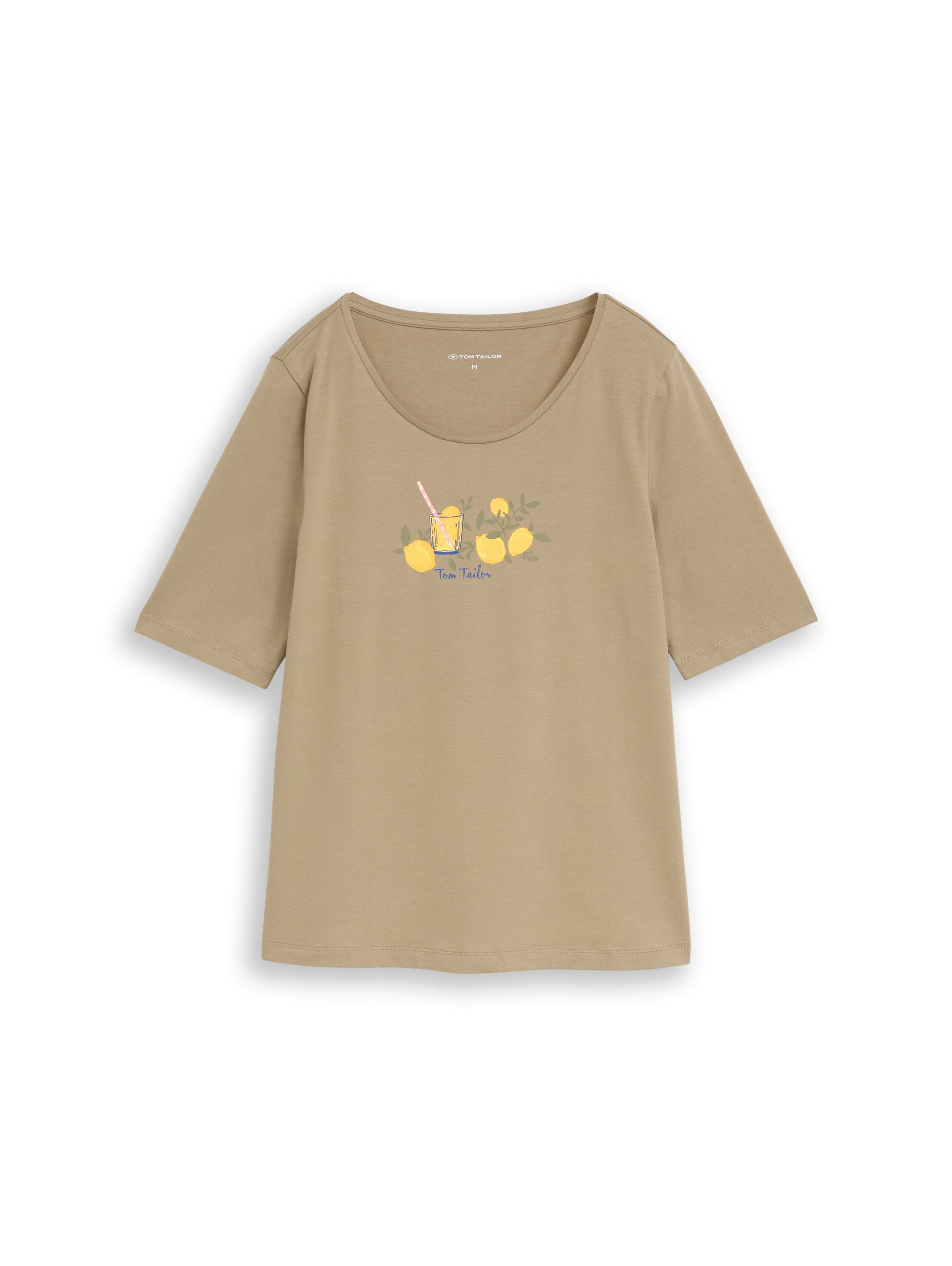 Tom Tailor Damen T-Shirts Silver Olive