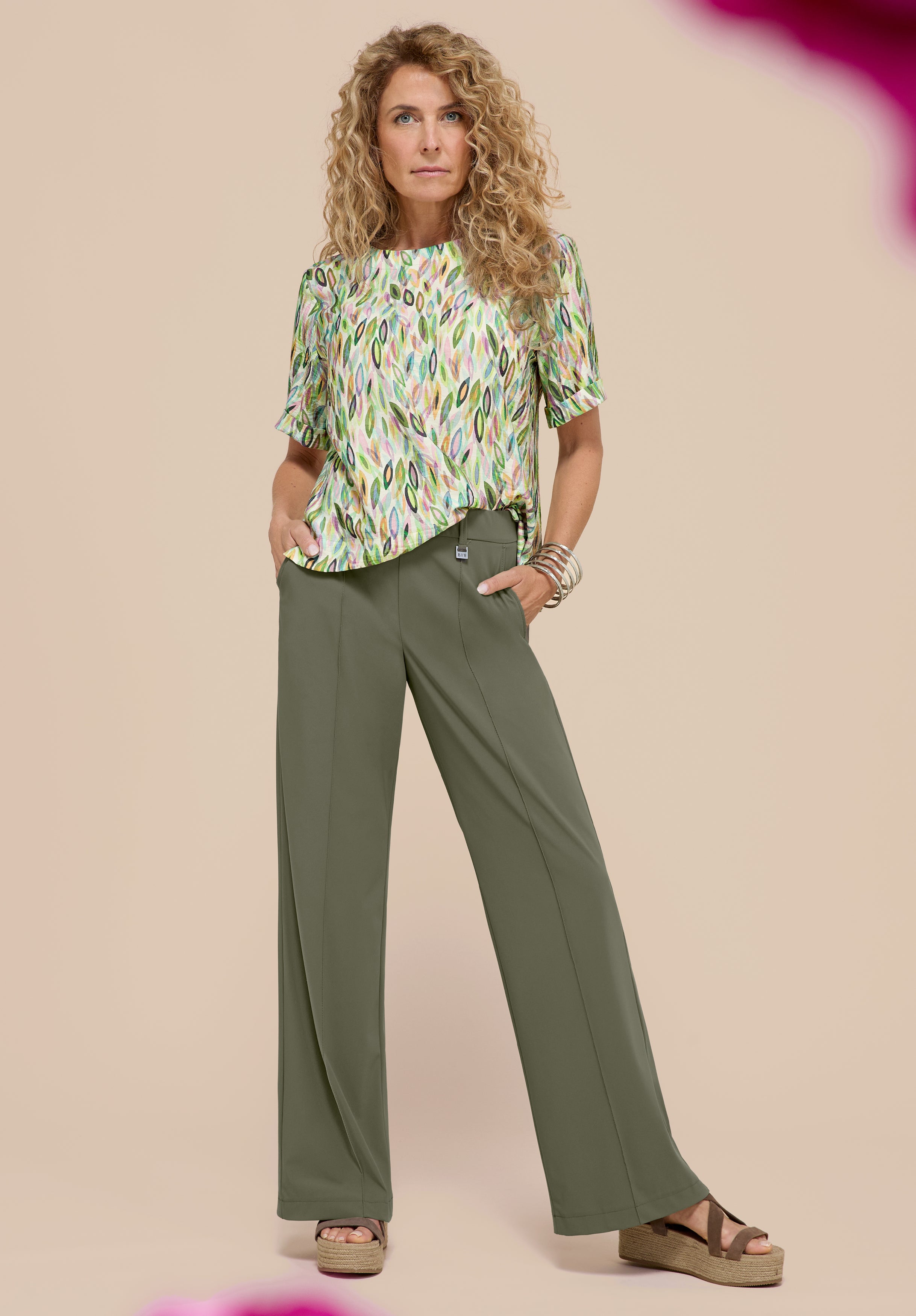 Bianca Damen Hosen Seagrass
