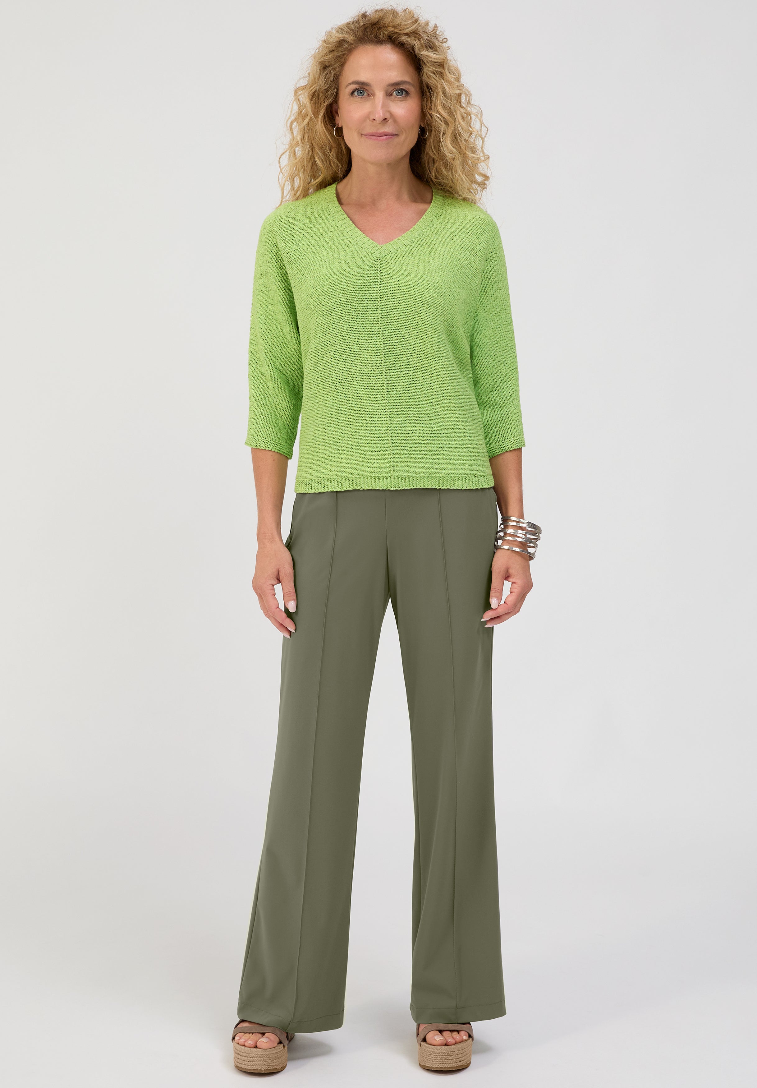 Bianca Damen Hosen Seagrass