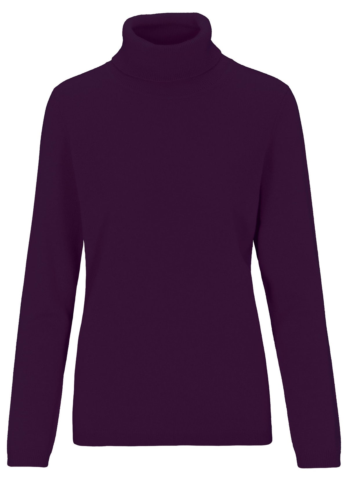 Clarina Damen Pullover  Aubergine