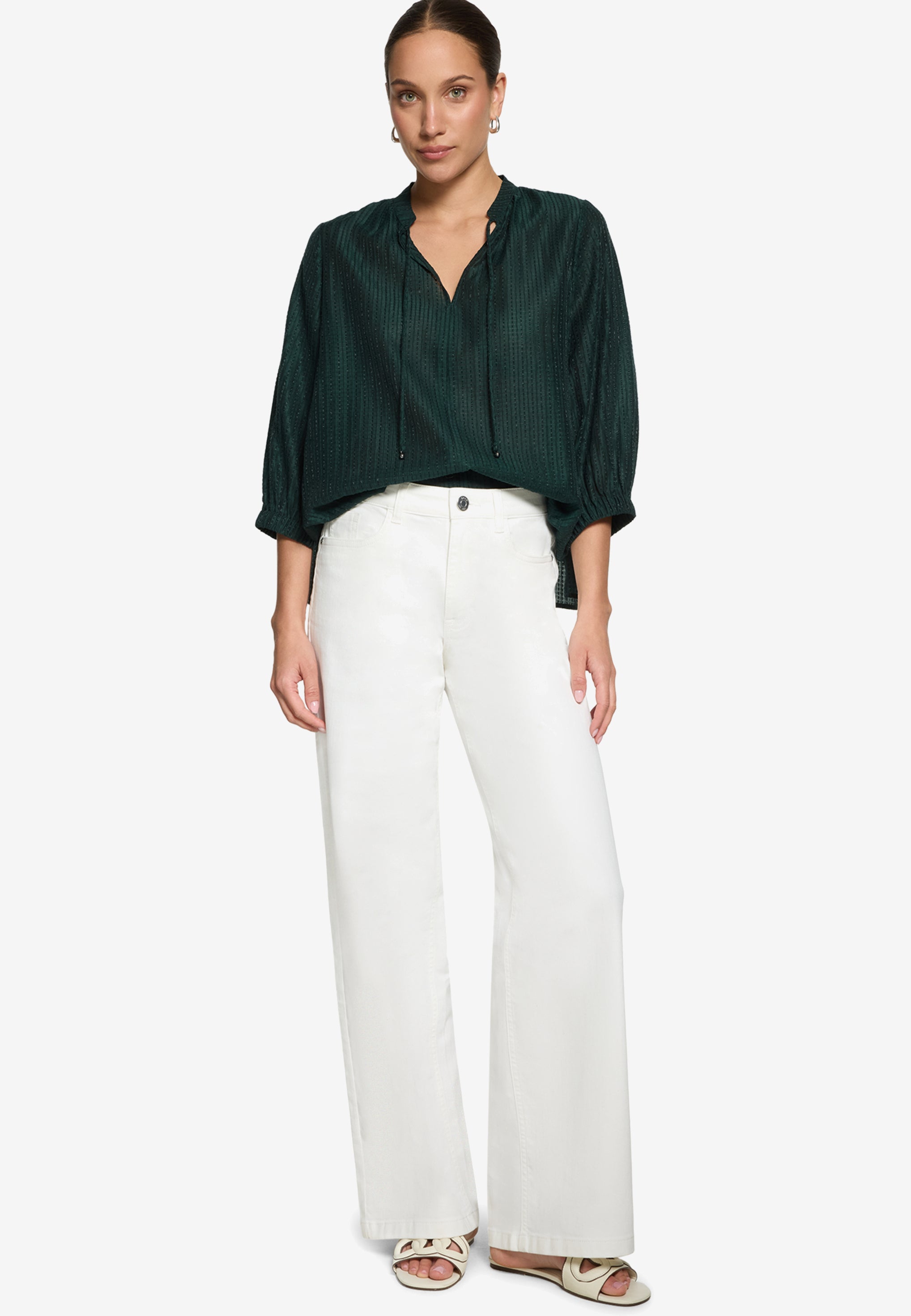 Zero Damen Blusen Green Forest