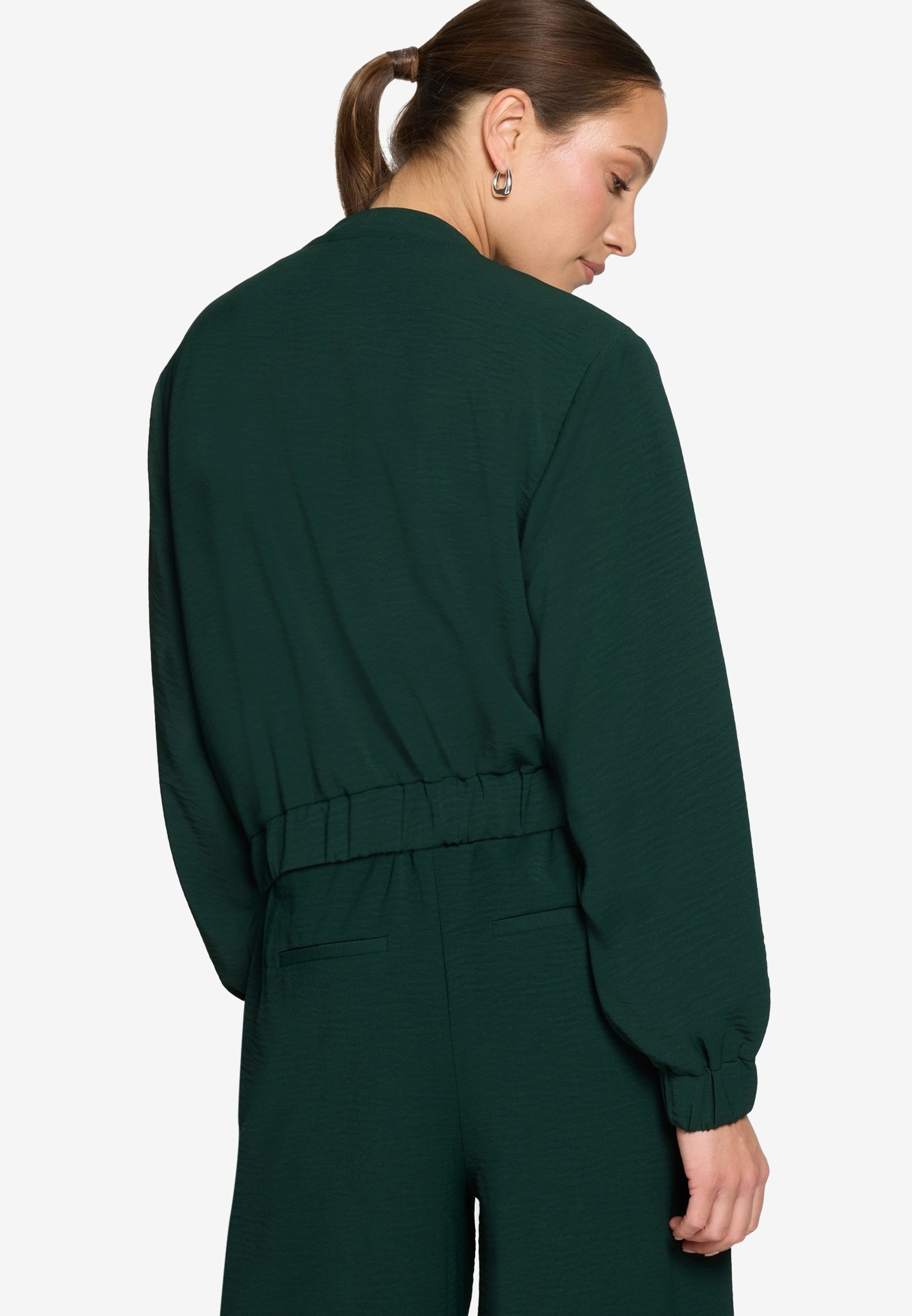 Zero Damen Blazer Green Forest