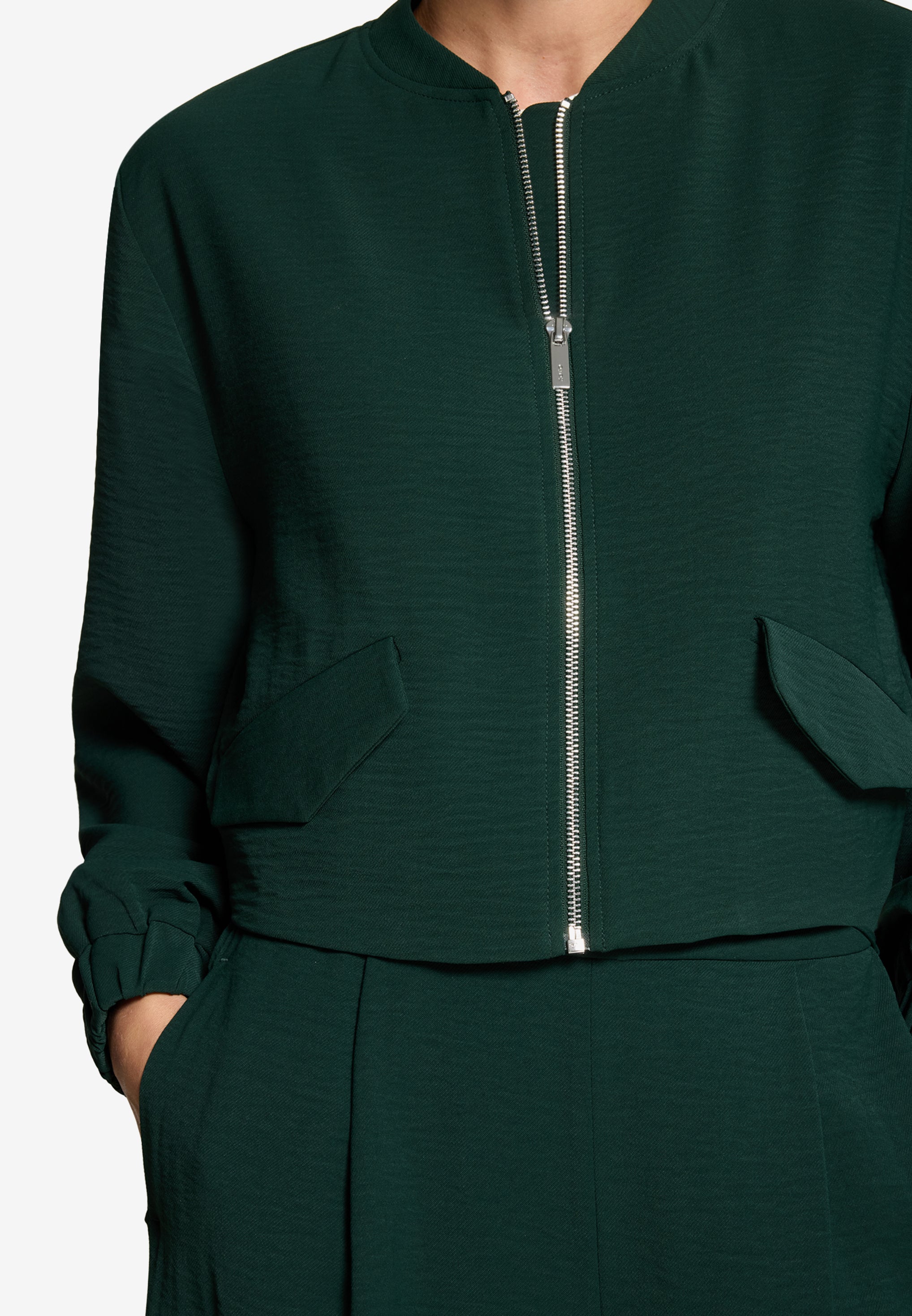 Zero Damen Blazer Green Forest