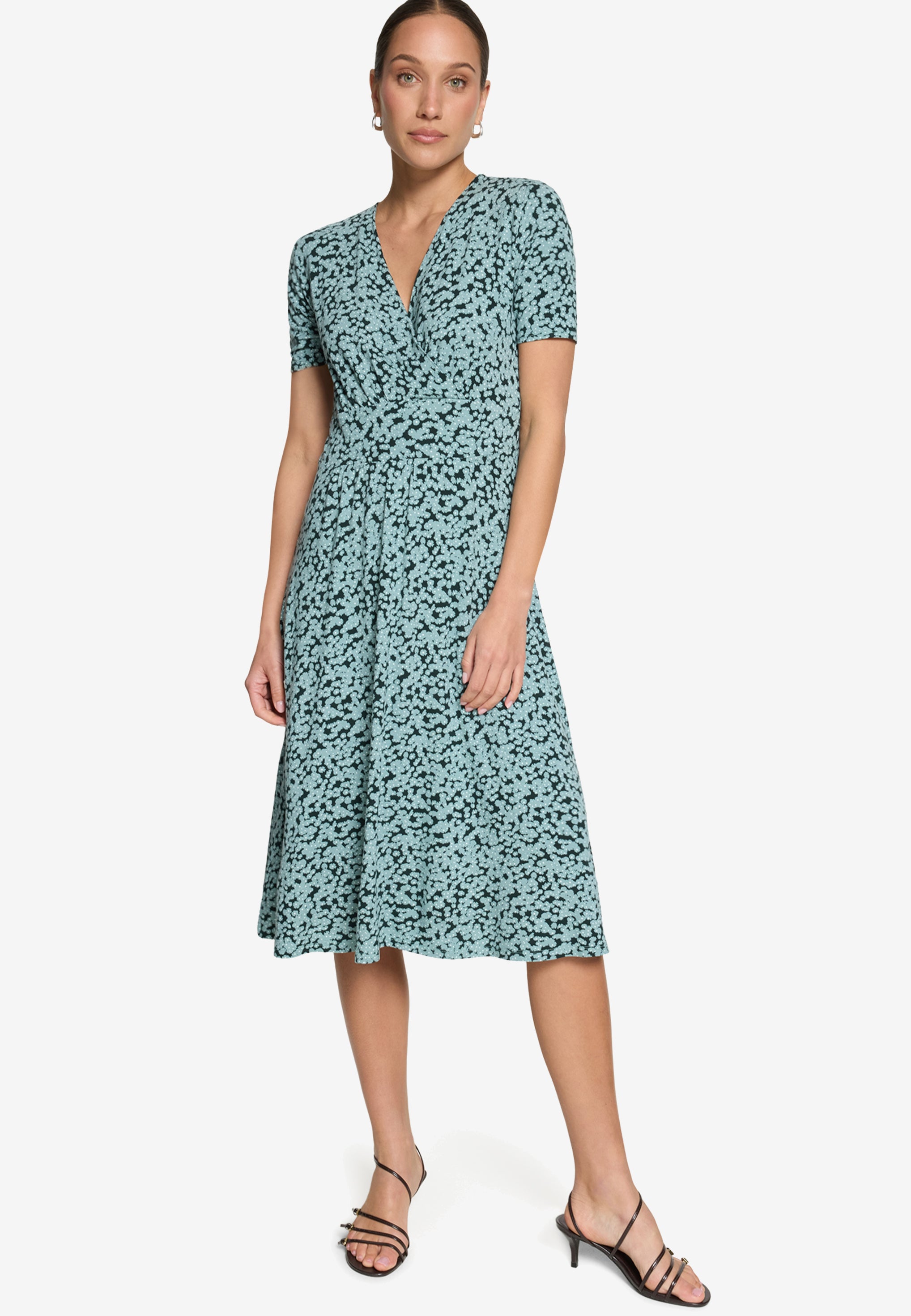 Zero Damen Kleider Dark Green/Blue