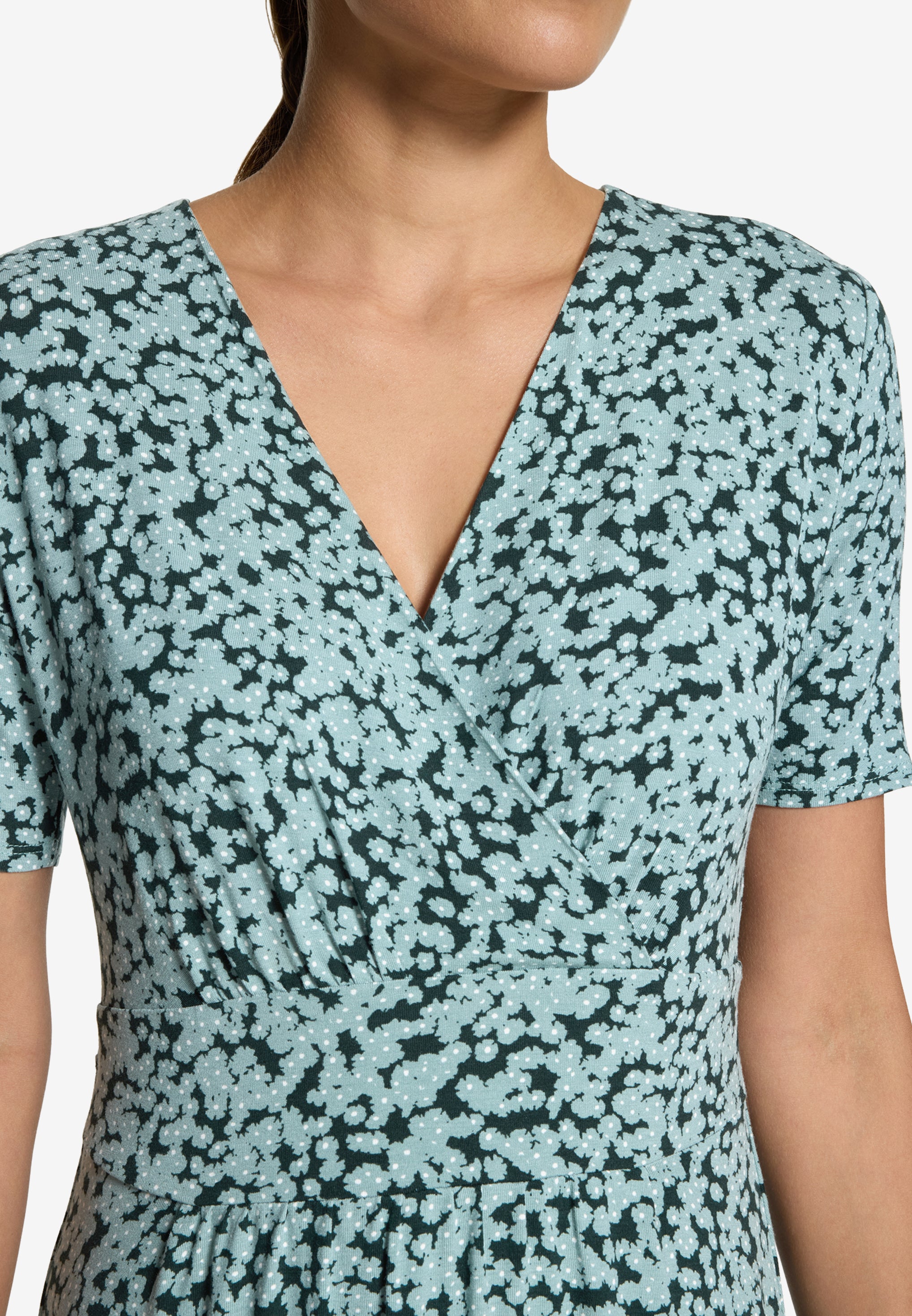 Zero Damen Kleider Dark Green/Blue