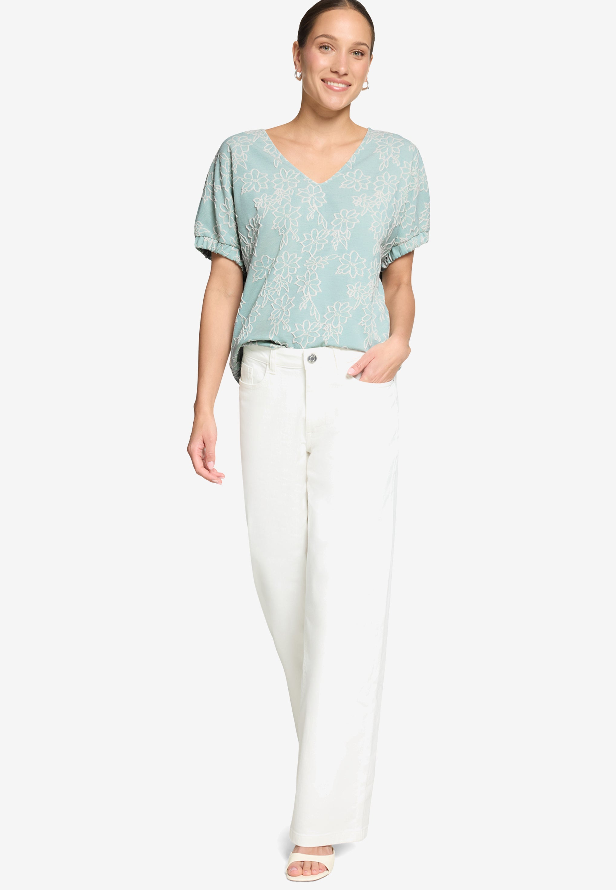 Zero Damen Sweatshirts Blue/Cream