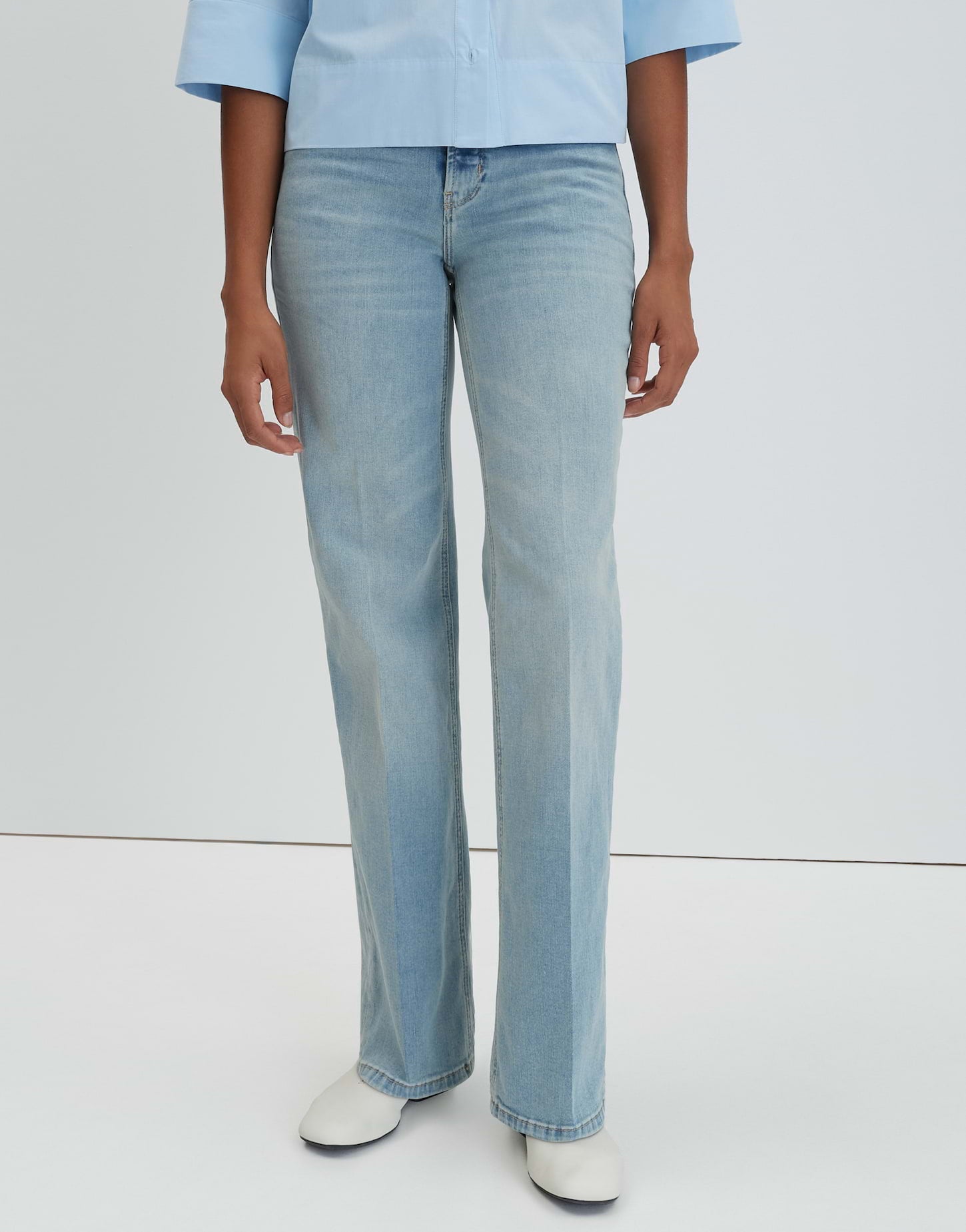 Someday Damen Jeans Mid Tint Blue