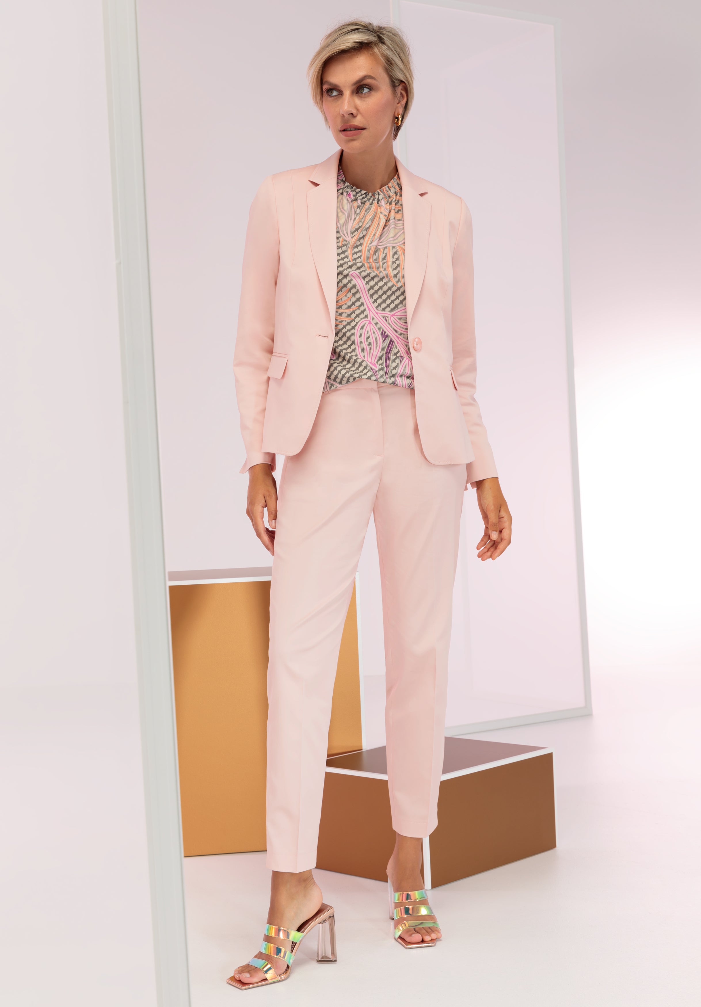 Bianca Damen Blazer Peach