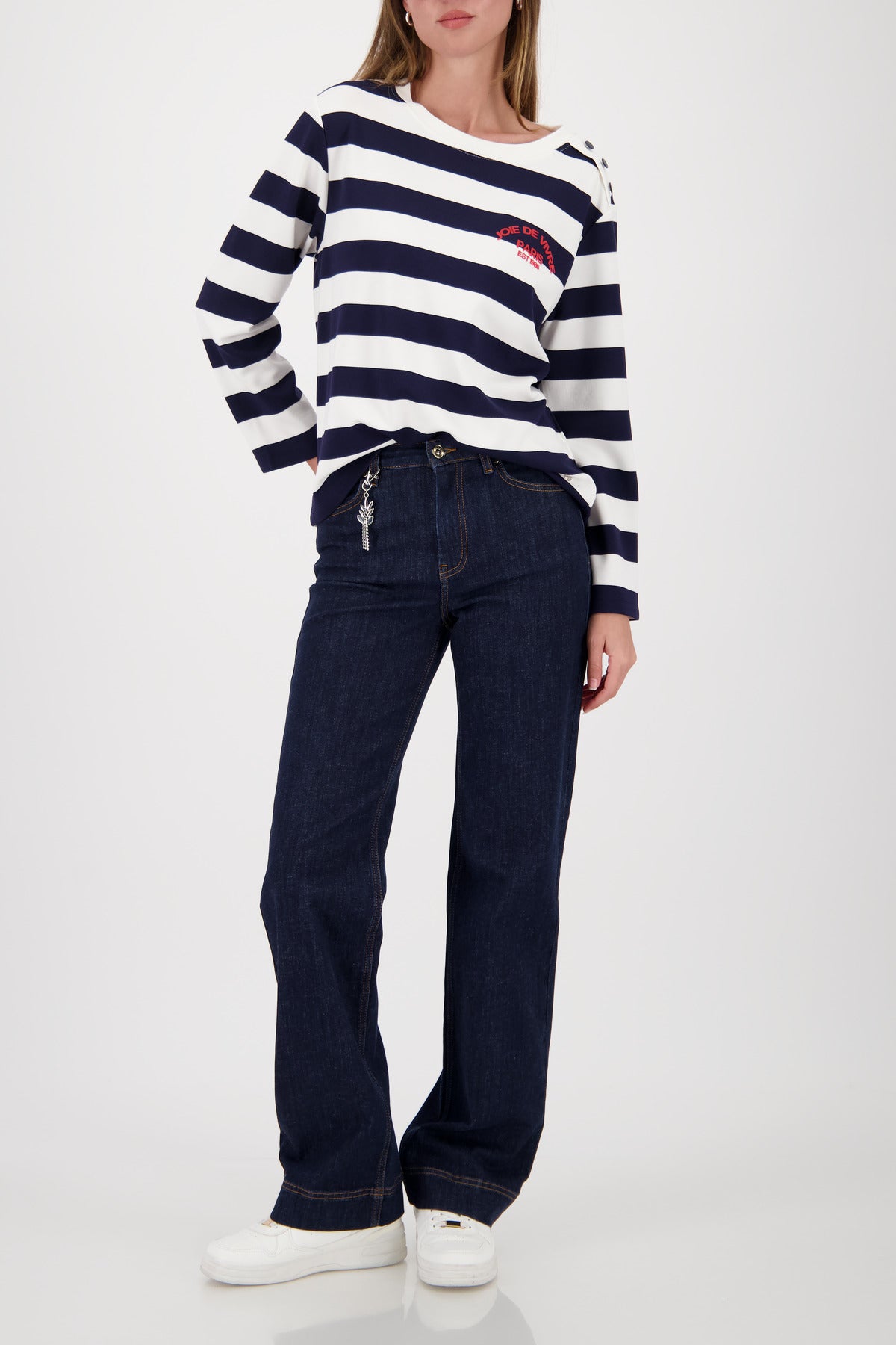 Monari Damen T-Shirts Marine Ring