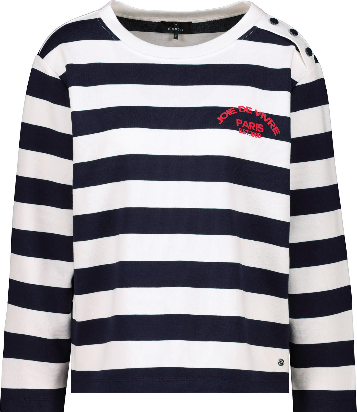 Monari Damen T-Shirts  Marine Ring