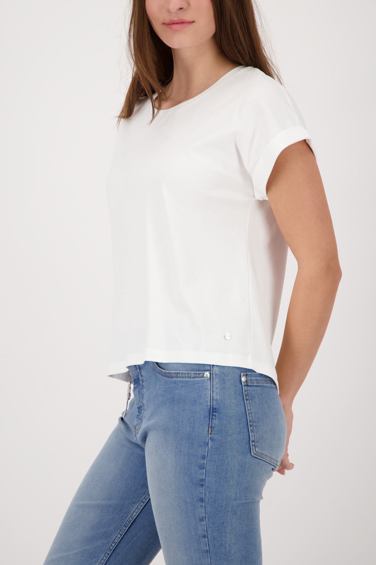 Monari Damen T-Shirts  Off-White