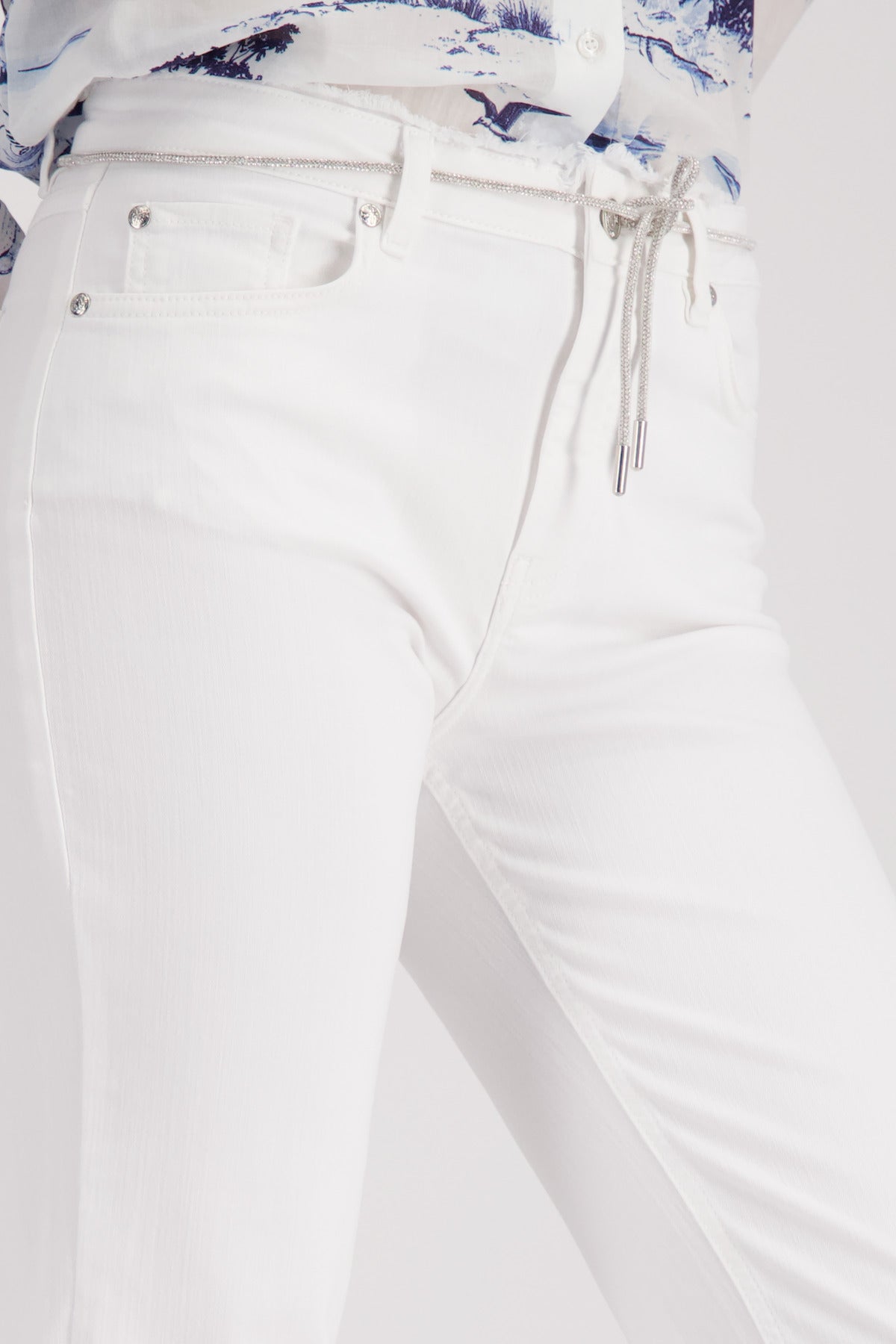 Monari Damen Jeans Cream