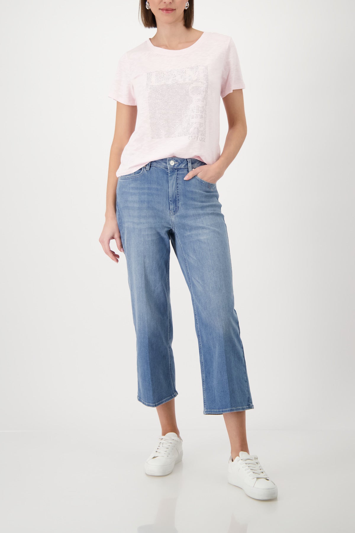 Monari Damen T-Shirts  French Rose