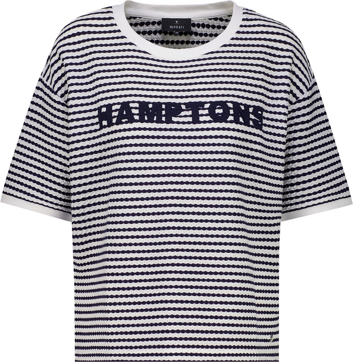 Monari Damen T-Shirts  Marine Ring
