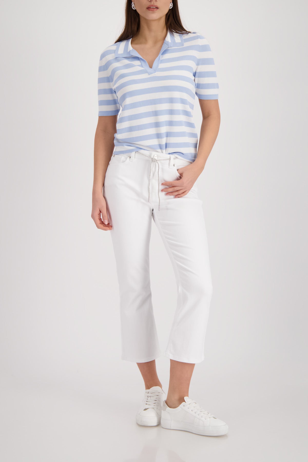 Monari Damen Pullover Sea Side Ri