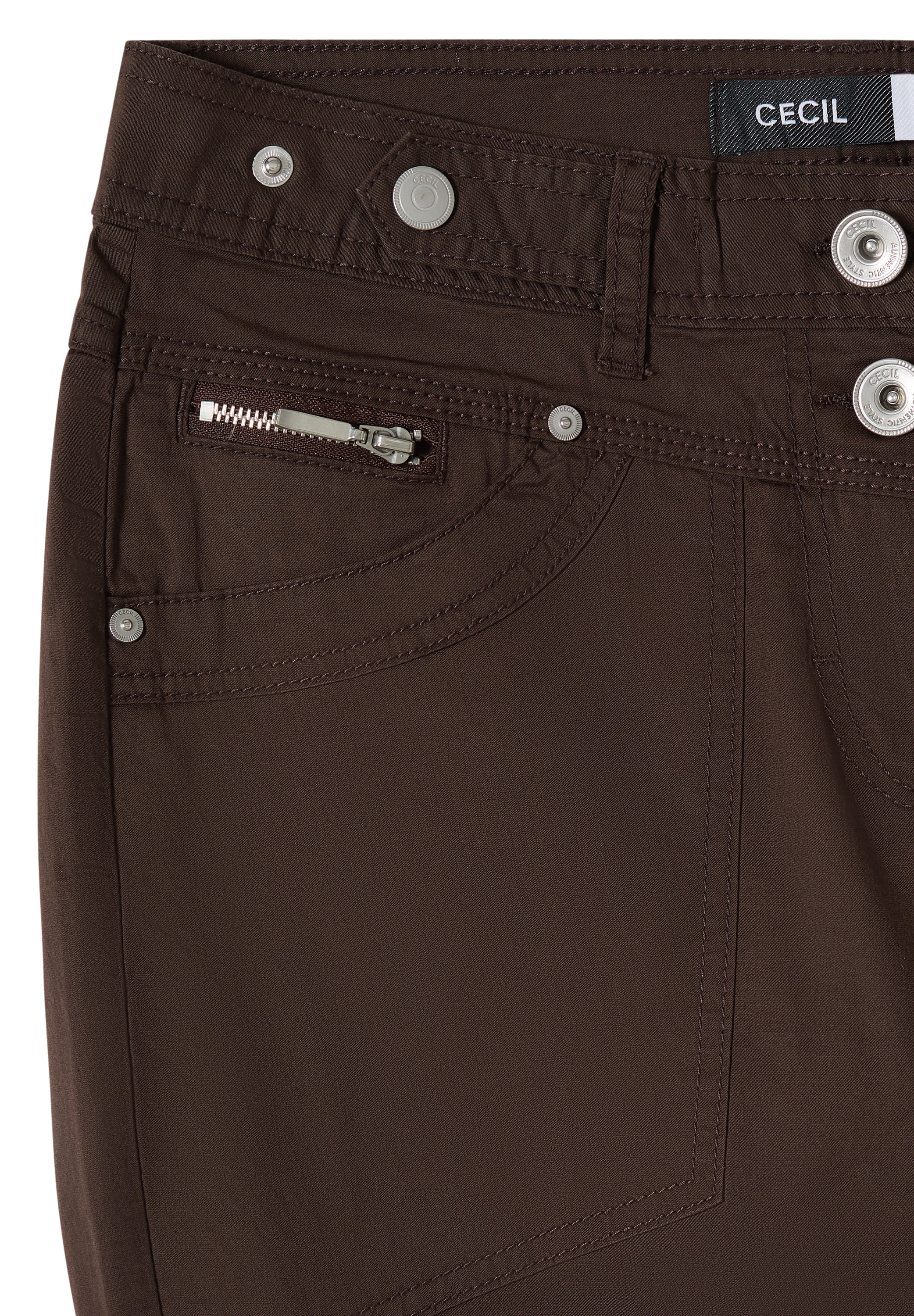 Cecil Damen Hosen  Brown Cac