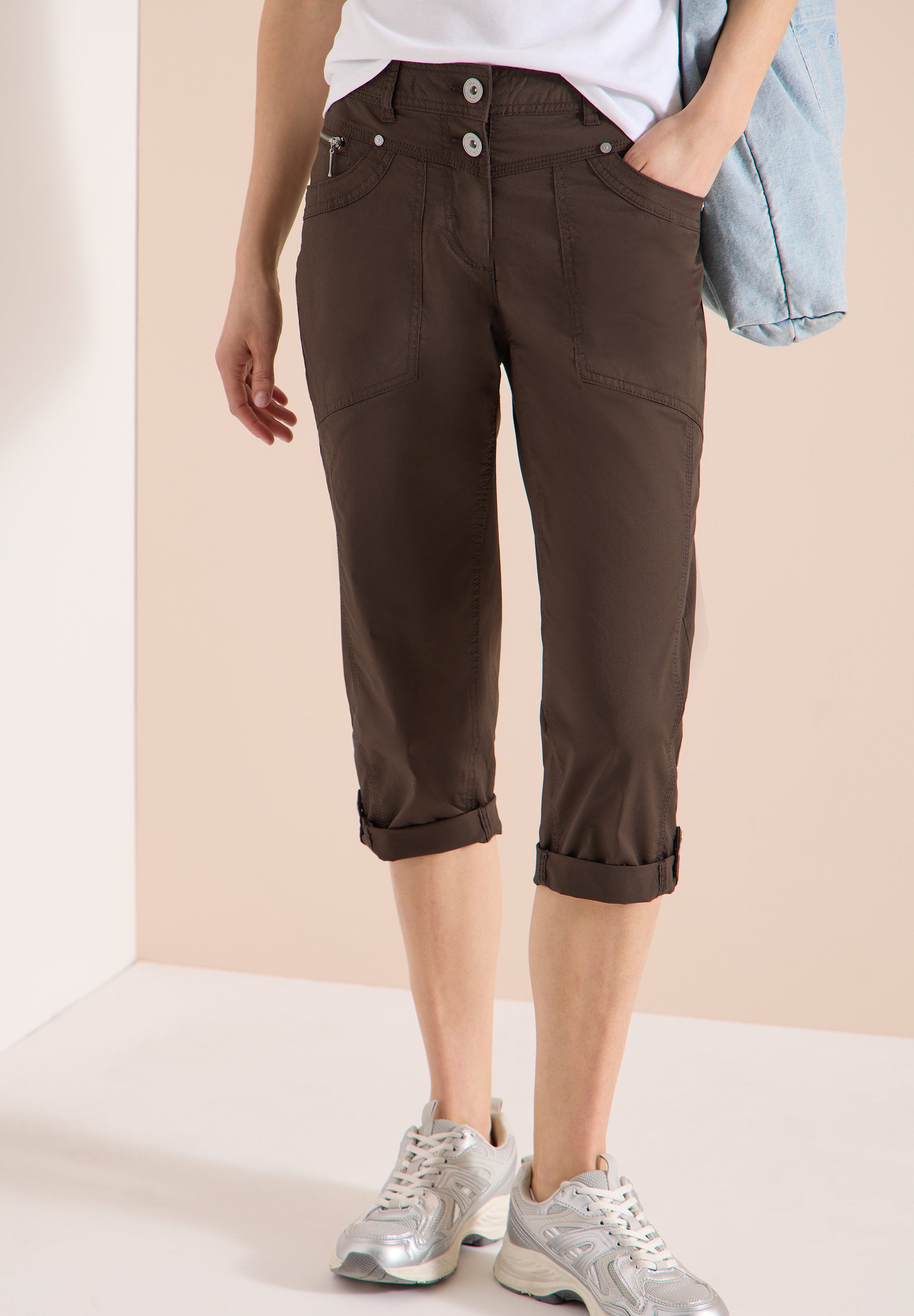 Cecil Damen Hosen  Brown Cac